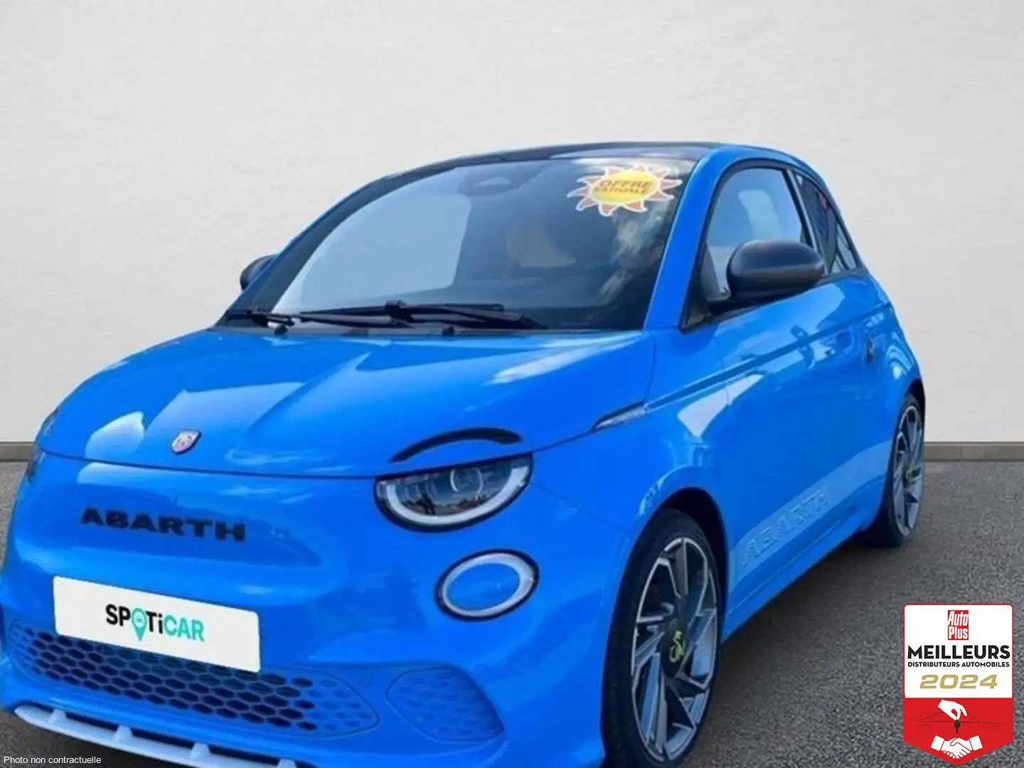 Abarth 500 E 155 ch scorpionissima Blauw - 1