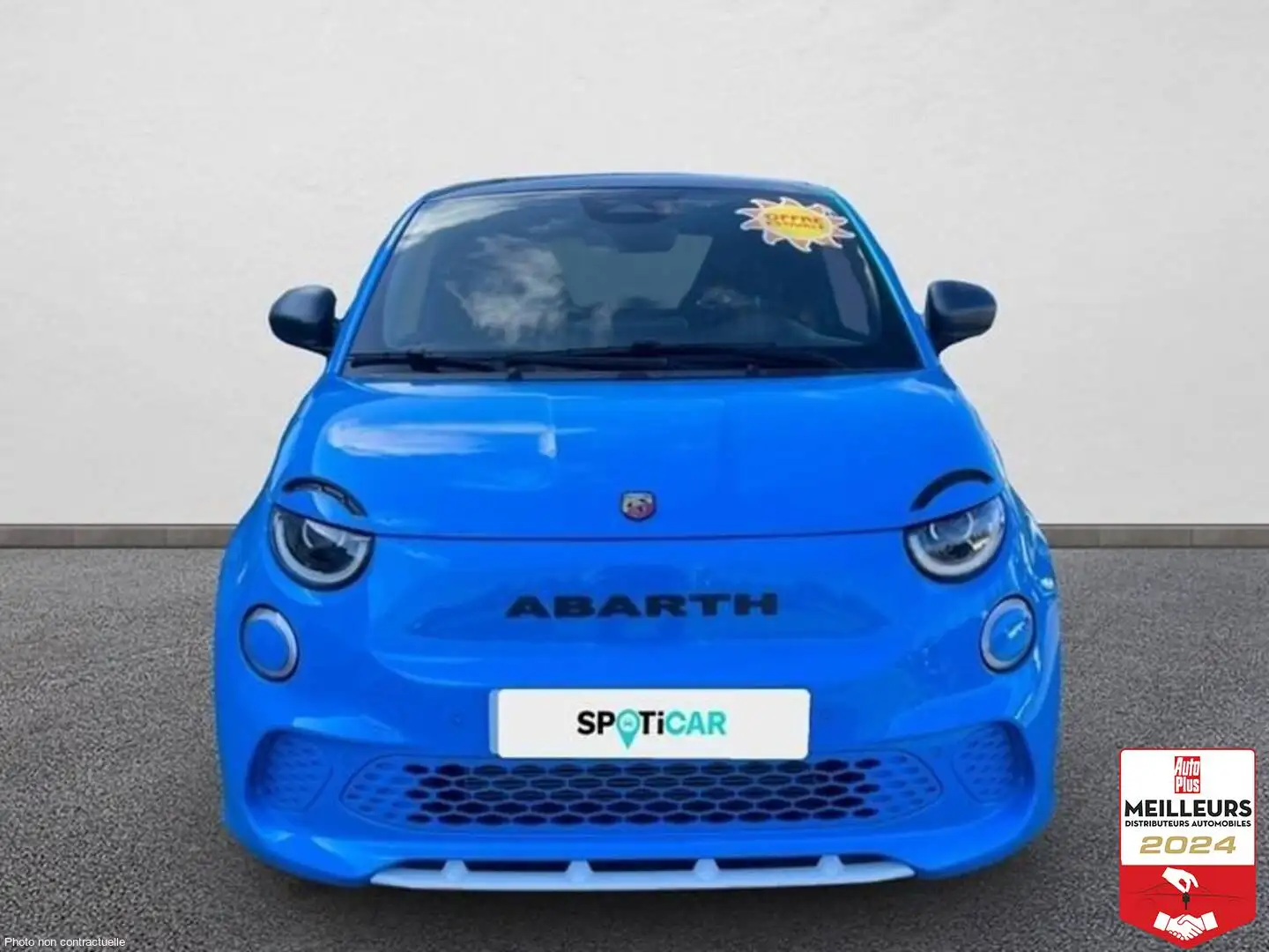 Abarth 500 E 155 ch scorpionissima Blauw - 2