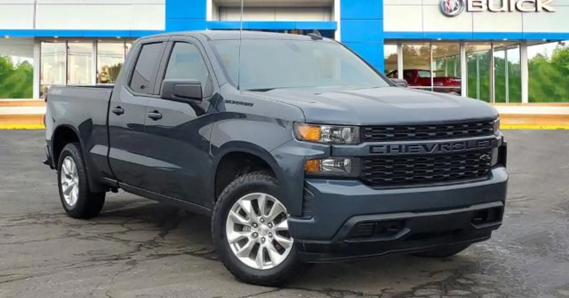 Chevrolet Silverado 1500 2.7L V6 4WD CUSTOM Grijs - 2