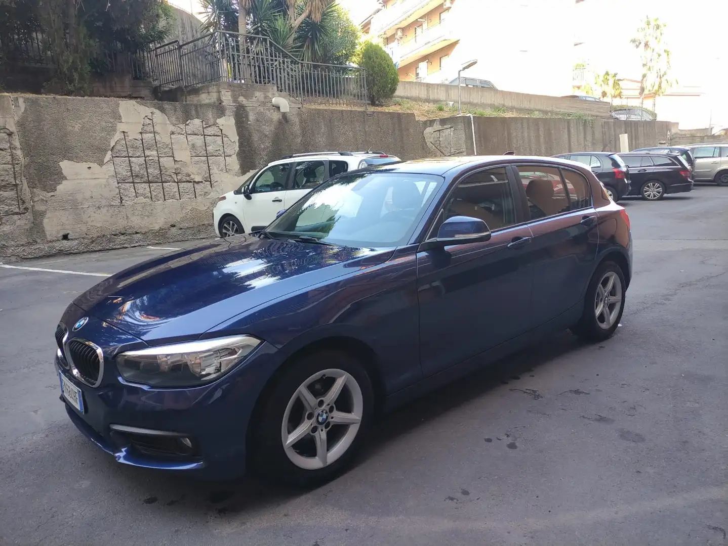 BMW 114 114d 5p Advantage Blu/Azzurro - 1