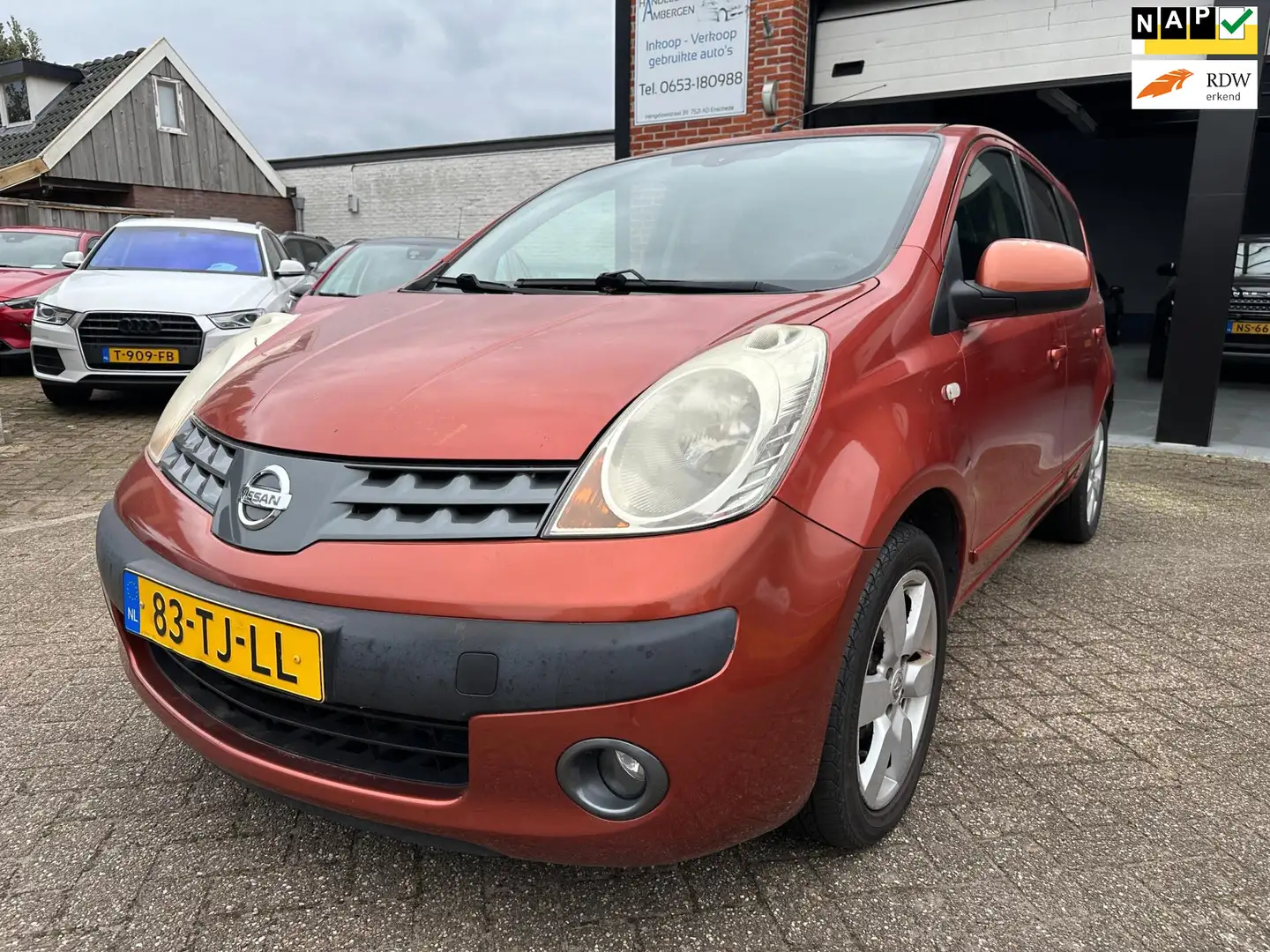 Nissan Note 1.4 First Note CLIMA-CRUISE-CENTRAAL Oranje - 1