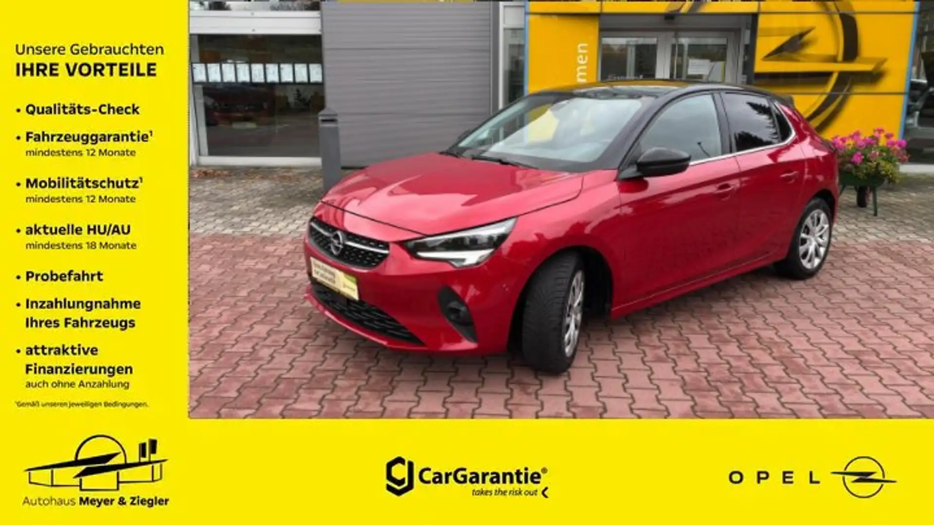 Opel Corsa Elegance Voll-LED, SHZ, Klimaautomatik Rouge - 1