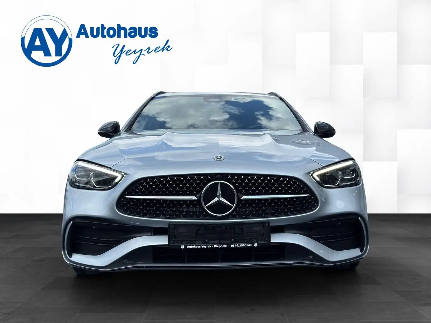 Mercedes-Benz C 300 T d AMG *M-BUX*PowerDome*CAM*Night*Progres Plateado - 2