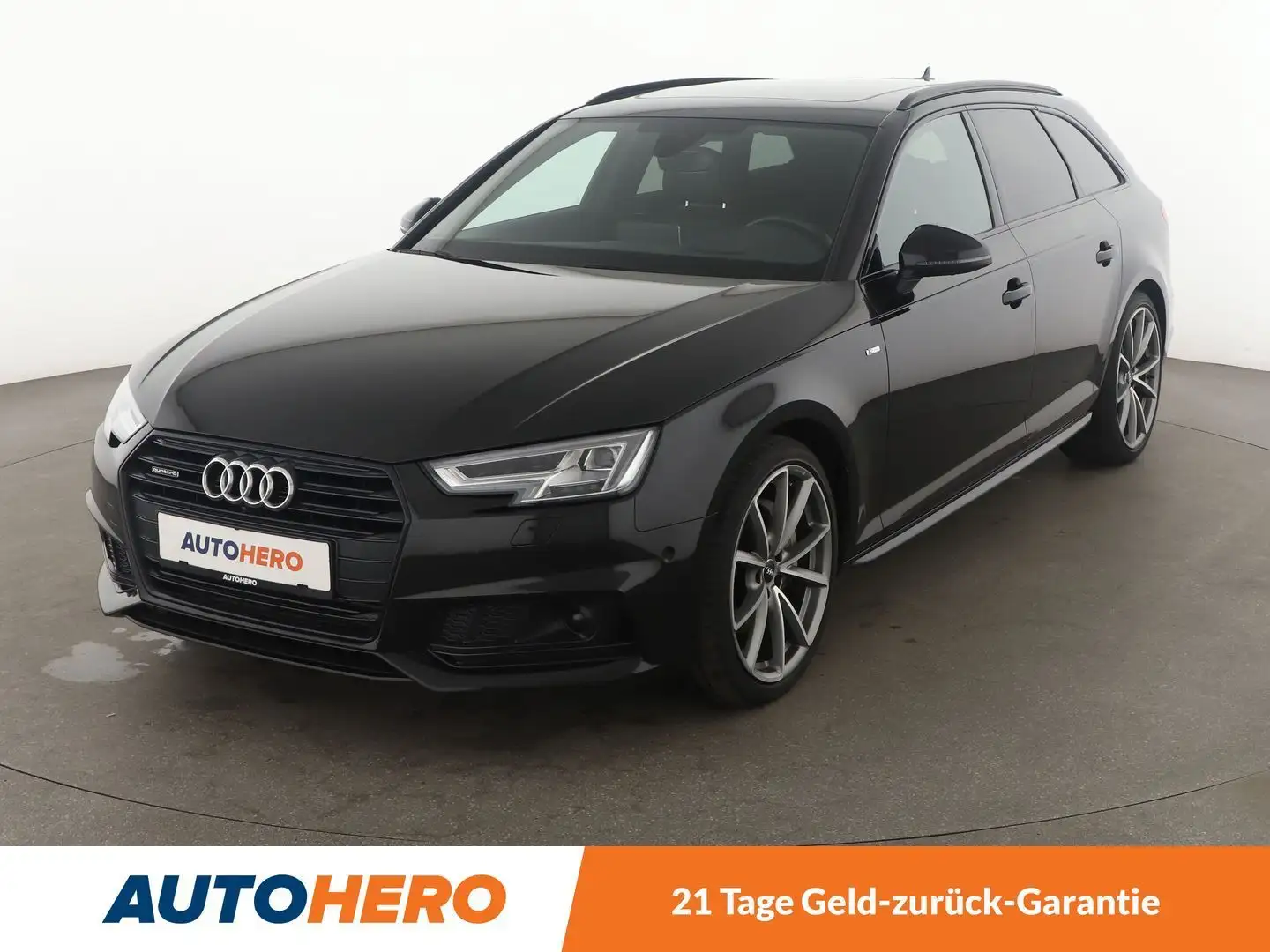 Audi A4 3.0 V6 TDI quattro Sport Aut.*SLINE*HEAD-UP*LED* Schwarz - 1