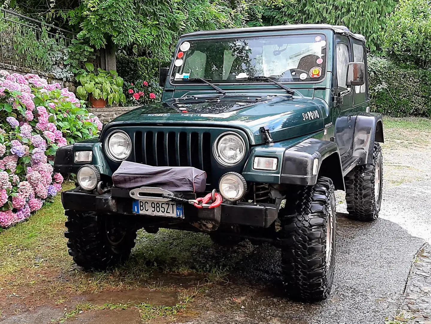 Jeep Wrangler Wrangler Hard Top 4.0 Sport c/CL Зелений - 2