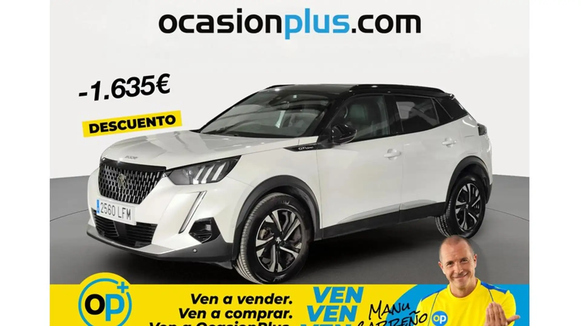 Peugeot 2008 1.5BlueHDi S&S GT Line EAT8 130 Blanco - 1