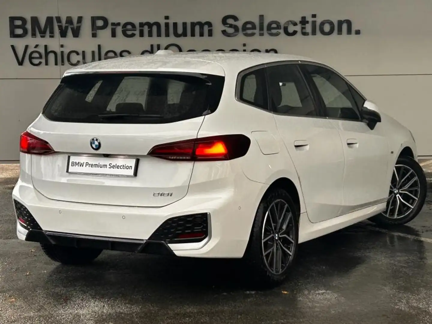 BMW 218 218i 136ch M Sport DKG7 Blanc - 2