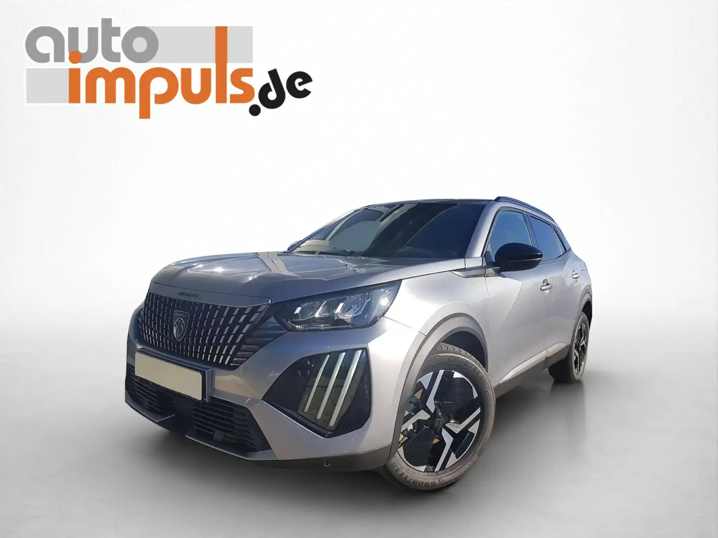 Peugeot 2008 Allure 1,2 PureTech 74KW/101PS Navi, SHZ, Kamer... Argento - 1