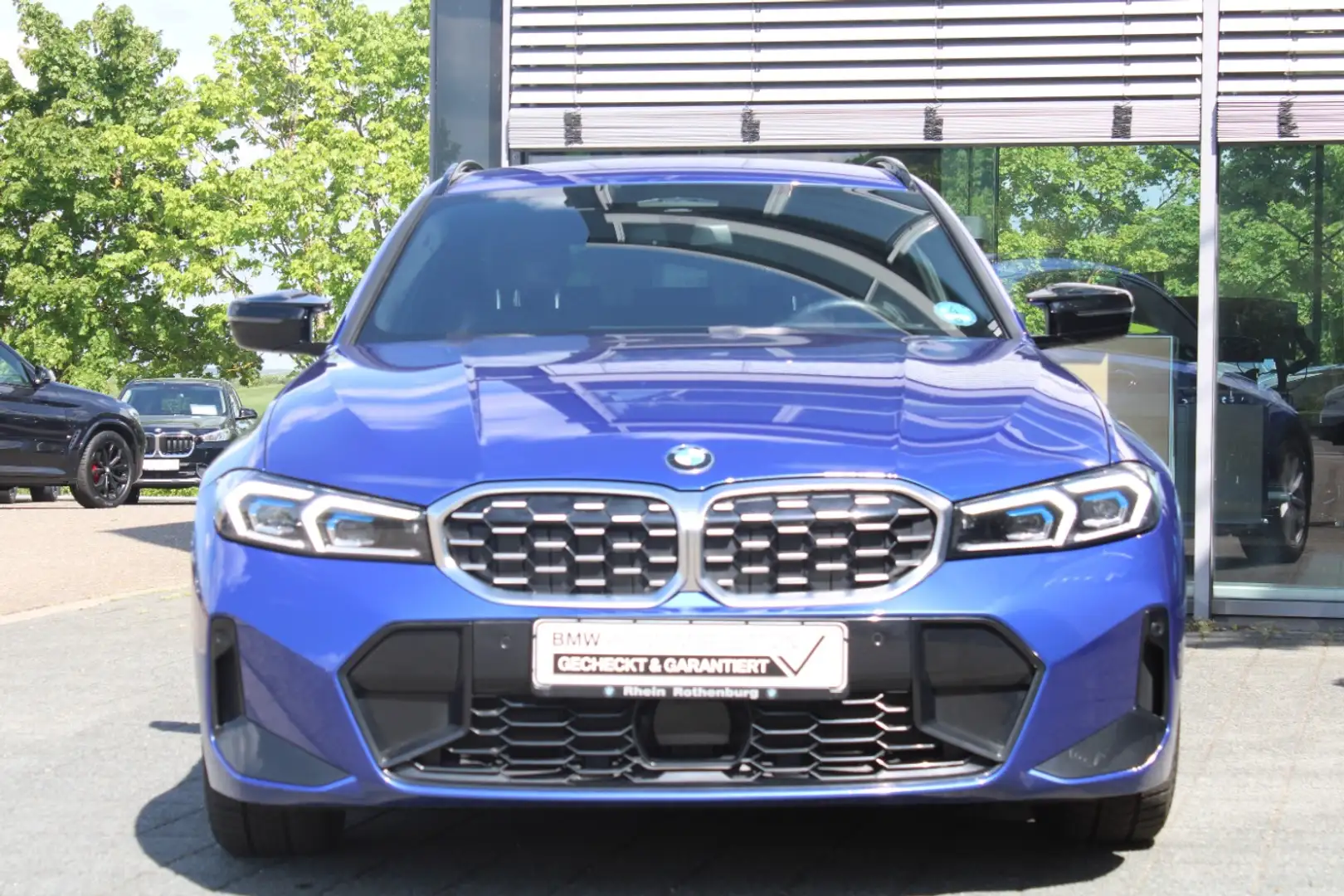 BMW 340 Mi xDrive Touring AdLED AHK HarmanKardon ACC Blau - 2