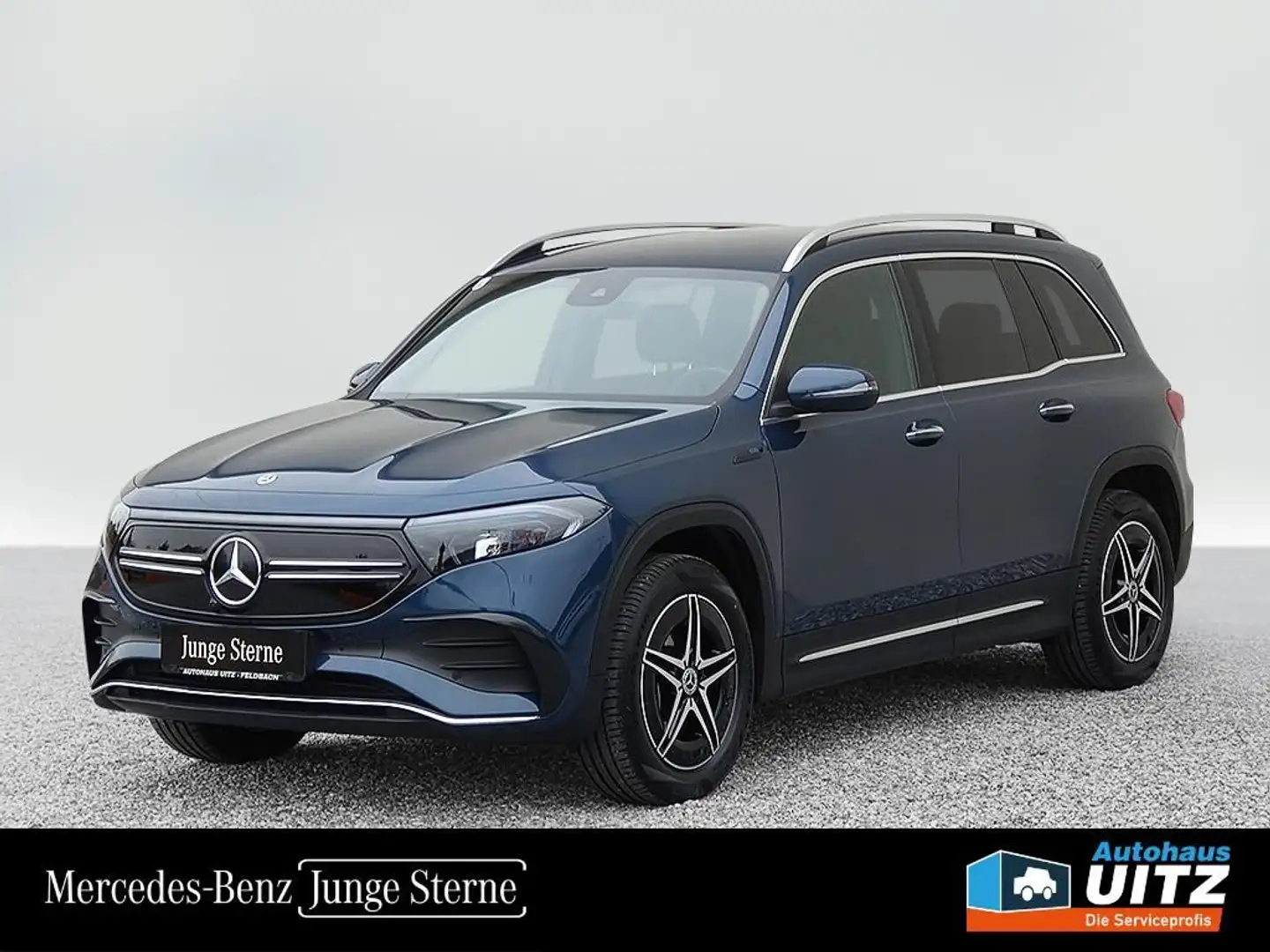 Mercedes-Benz EQB 350 4M AMG Premium +KeyGo+Ambiente+SHZ Blau - 1