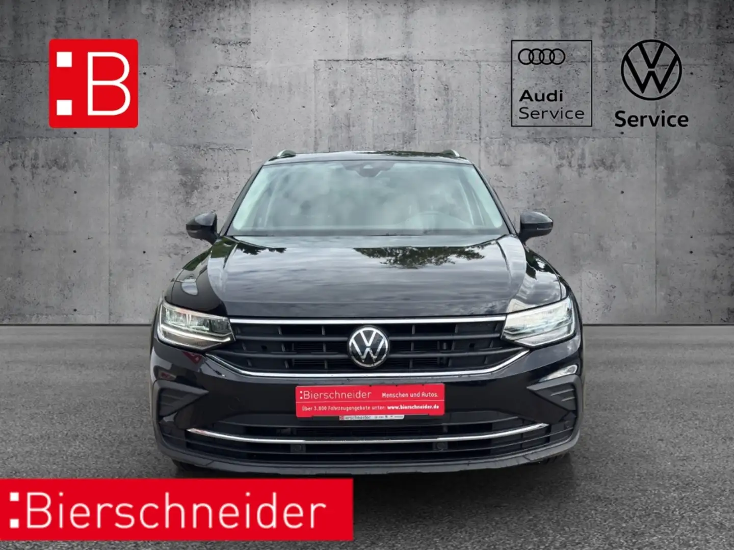 Volkswagen Tiguan 1.5 TSI DSG Active LED NAVI PDC 17 ACC DAB Schwarz - 2