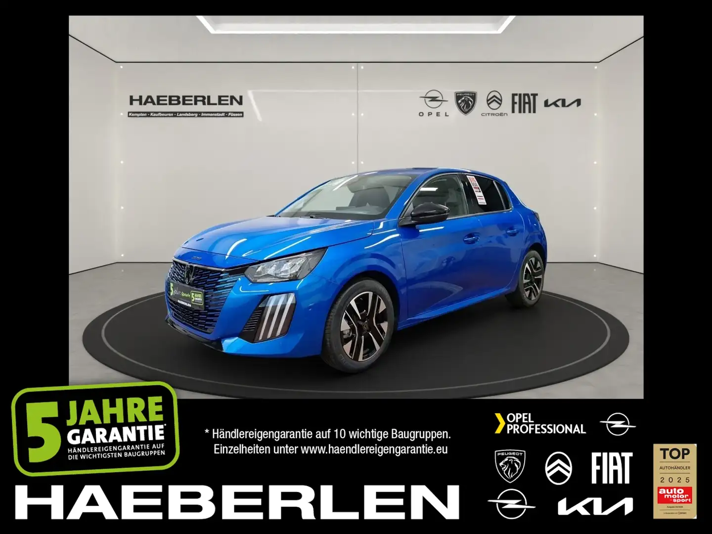 Peugeot 208 1.2 PureTech 100 Allure *Sitzheiz*Klima* Blauw - 1
