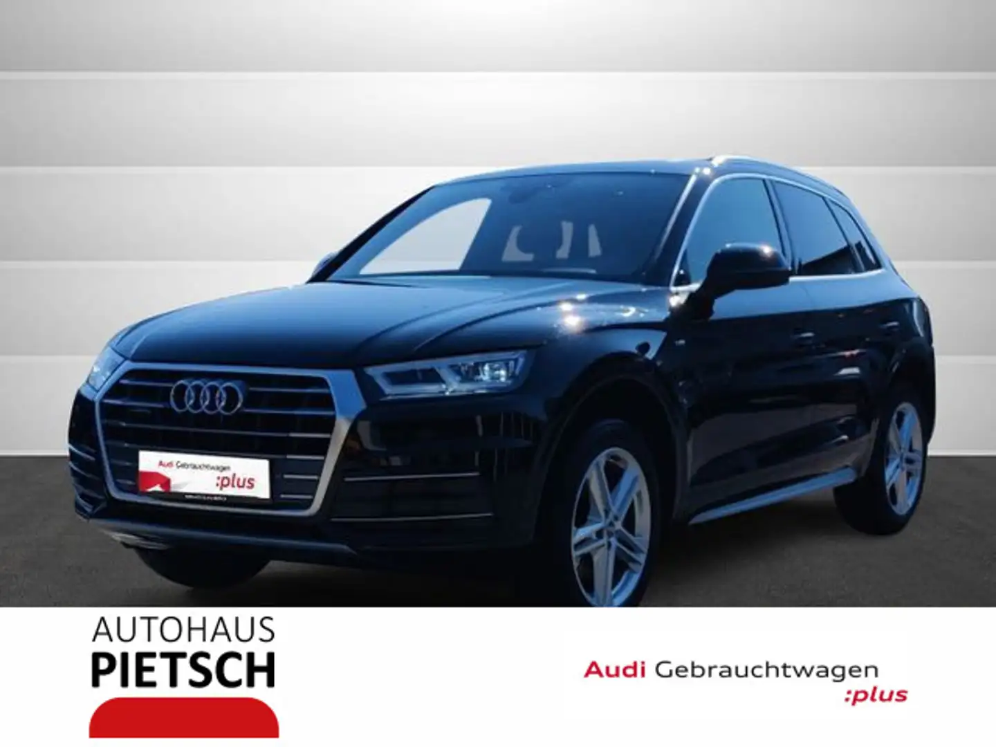 Audi Q5 2.0 TDI sport quattro LED AHK PANO RFK PDC GR Noir - 1