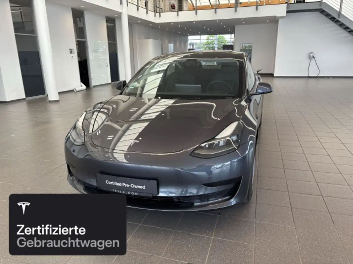 Tesla Model 3 Rear-Wheel Drive Silver - 1