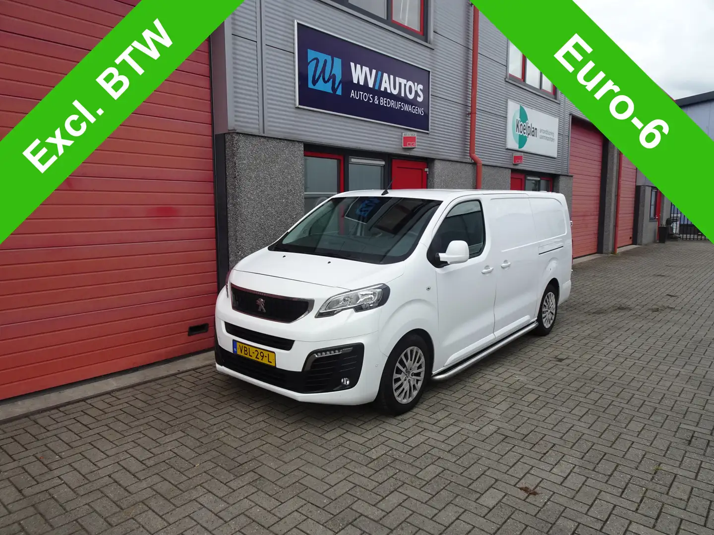 Peugeot Expert 2.0 BlueHDI 120 Long Premium inrichting 2 x schuif Wit - 1