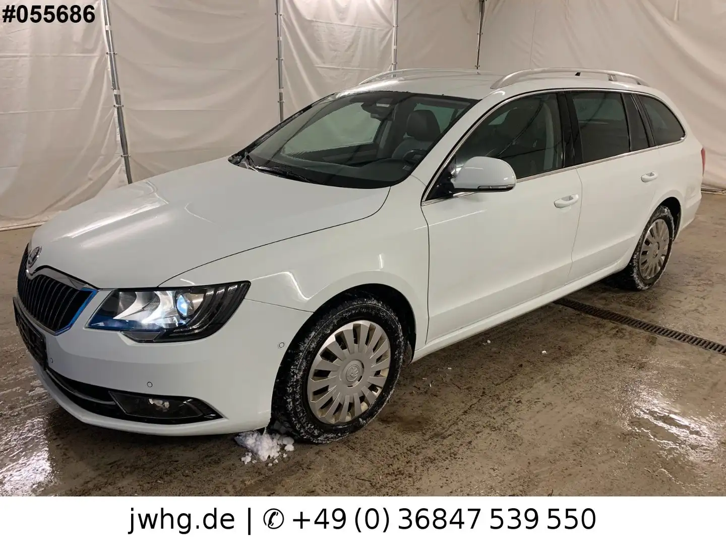 Skoda Superb Combi Best Of Memory Tempo Parklenkas ALU Blanc - 1