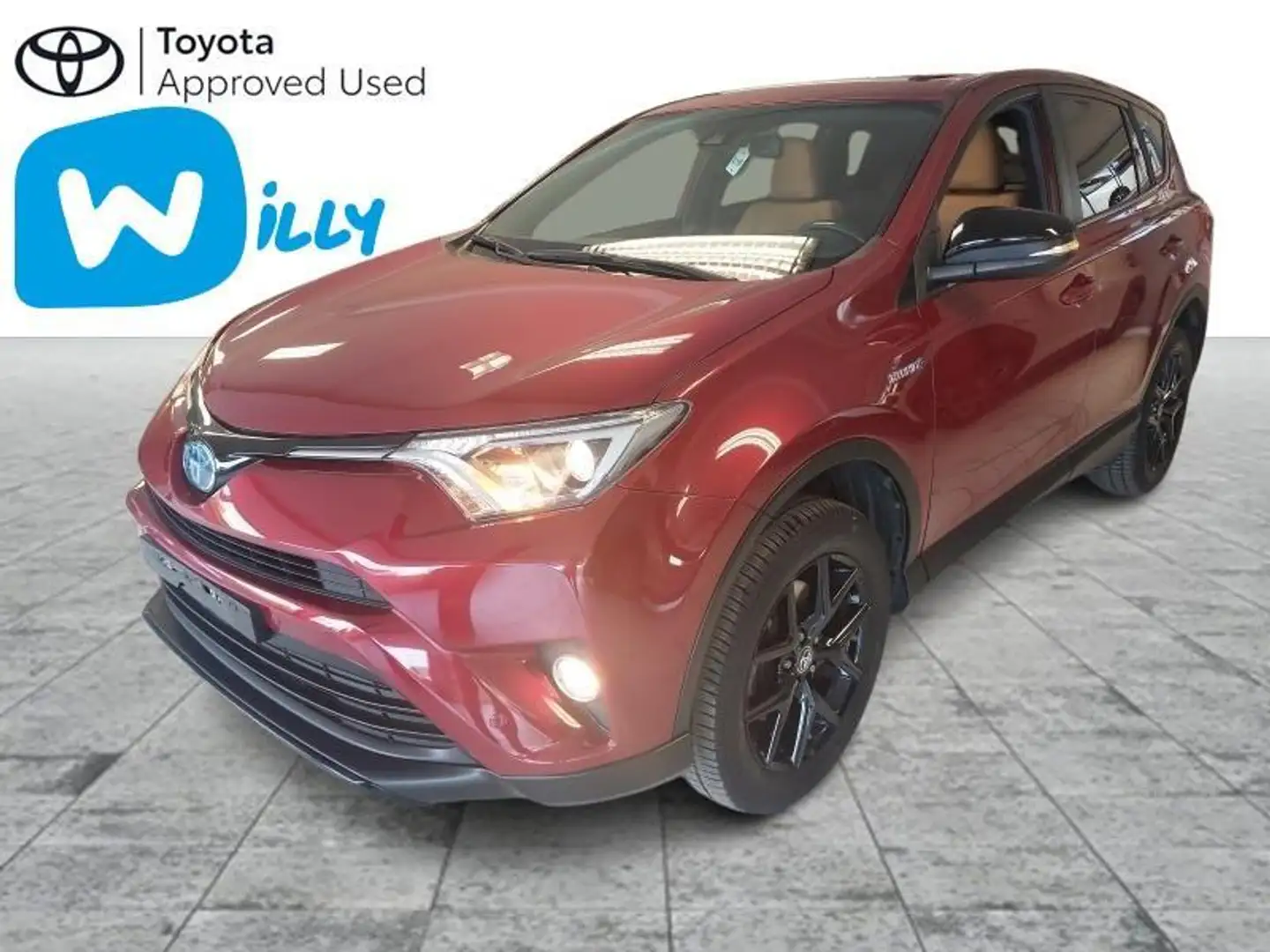 Toyota RAV 4 hybrid COMFORT & Black Edition Rood - 1