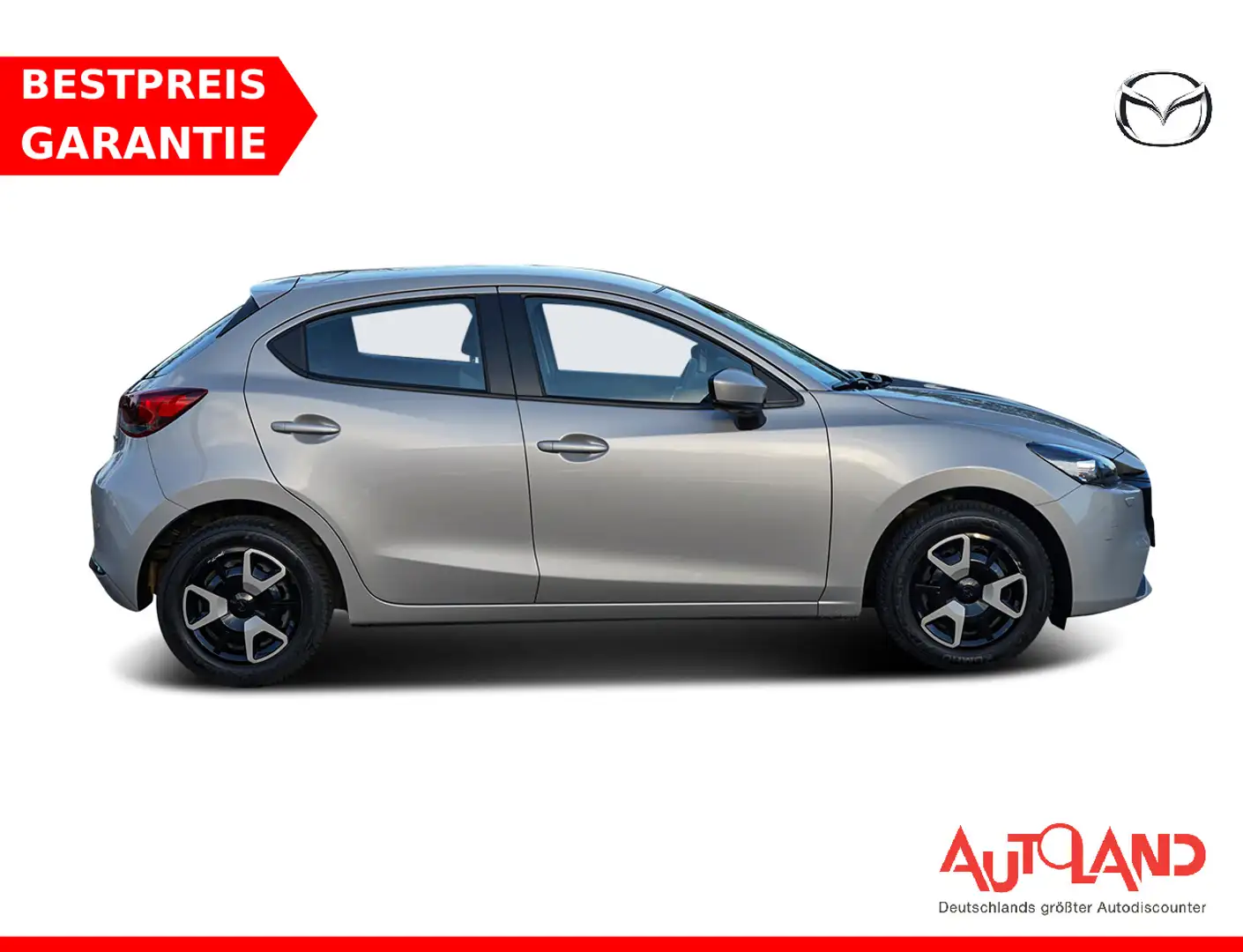 Mazda 2 1.5 Center-Line LED Navi Sitzheizung Tempomat Gris - 1