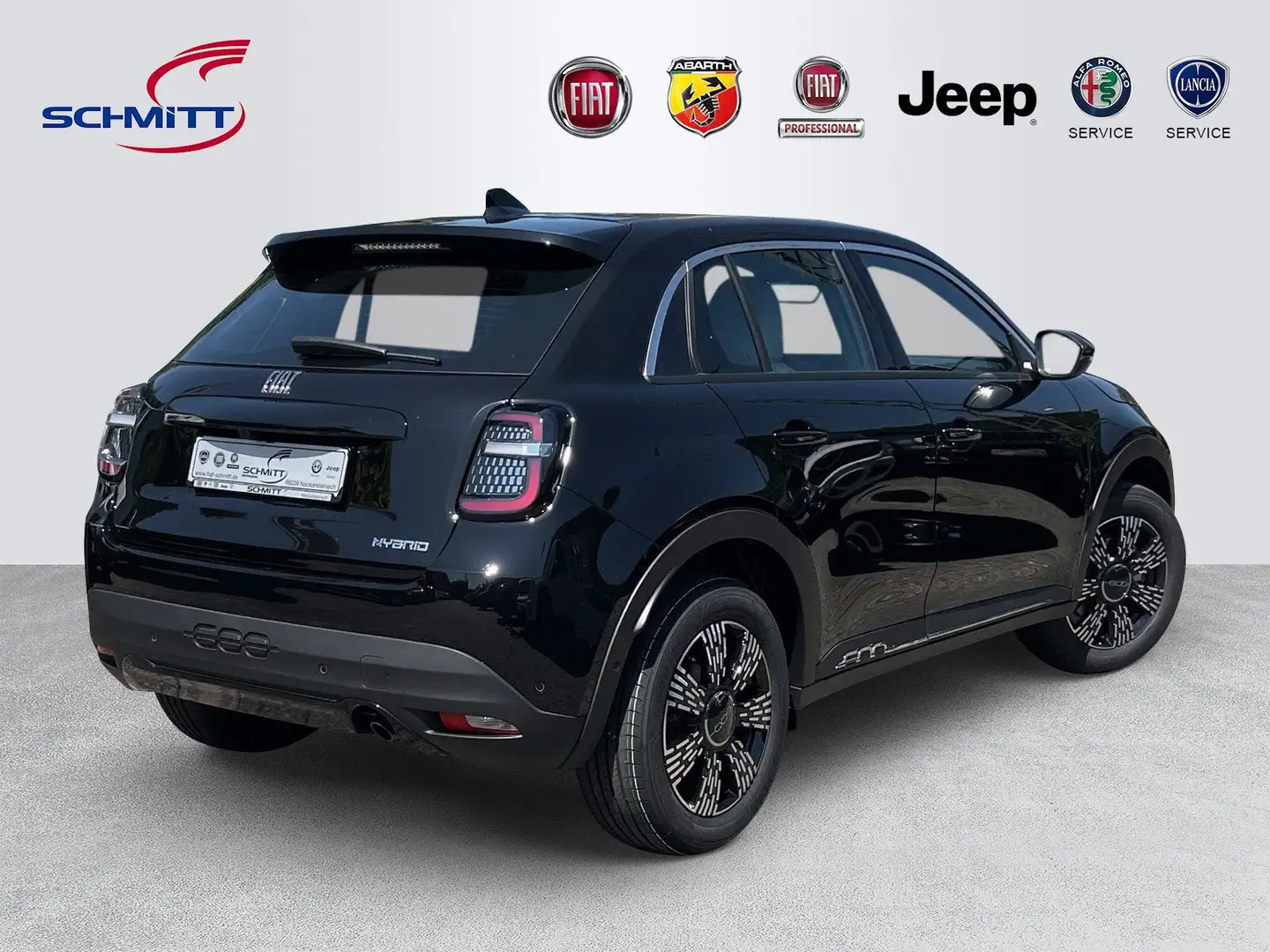 Fiat 600 Hybrid Schwarz - 2