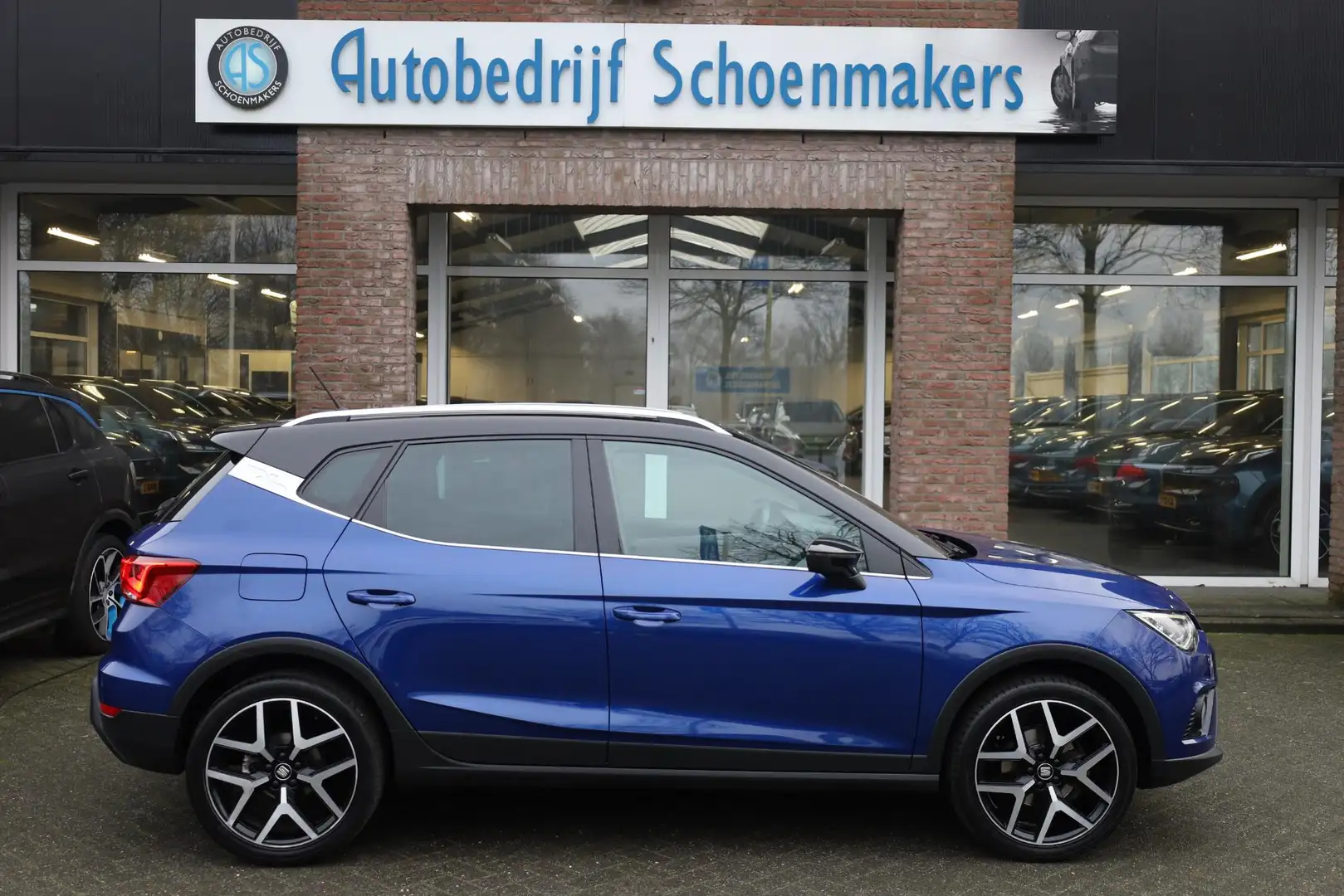 SEAT Arona 1.0 TSI FR PDC DAB LMV CLIMA DODEHOEK Blau - 2