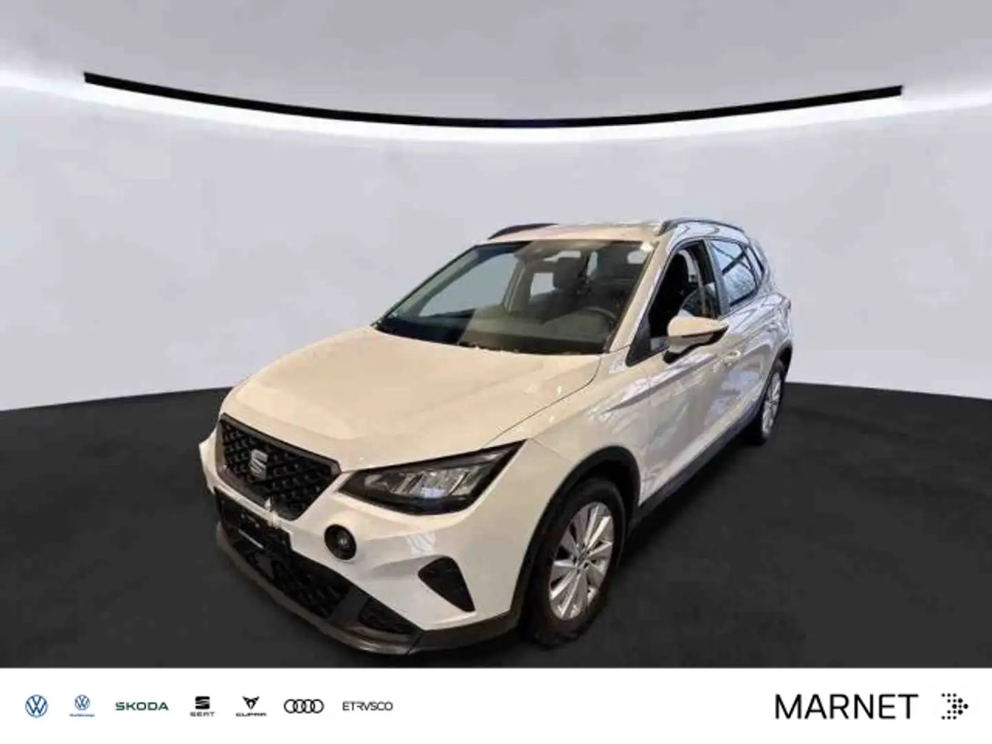 SEAT Arona 1.0 TSI Style* Navi*Kamera*LED*SHZ*PDC*Kli Weiß - 1