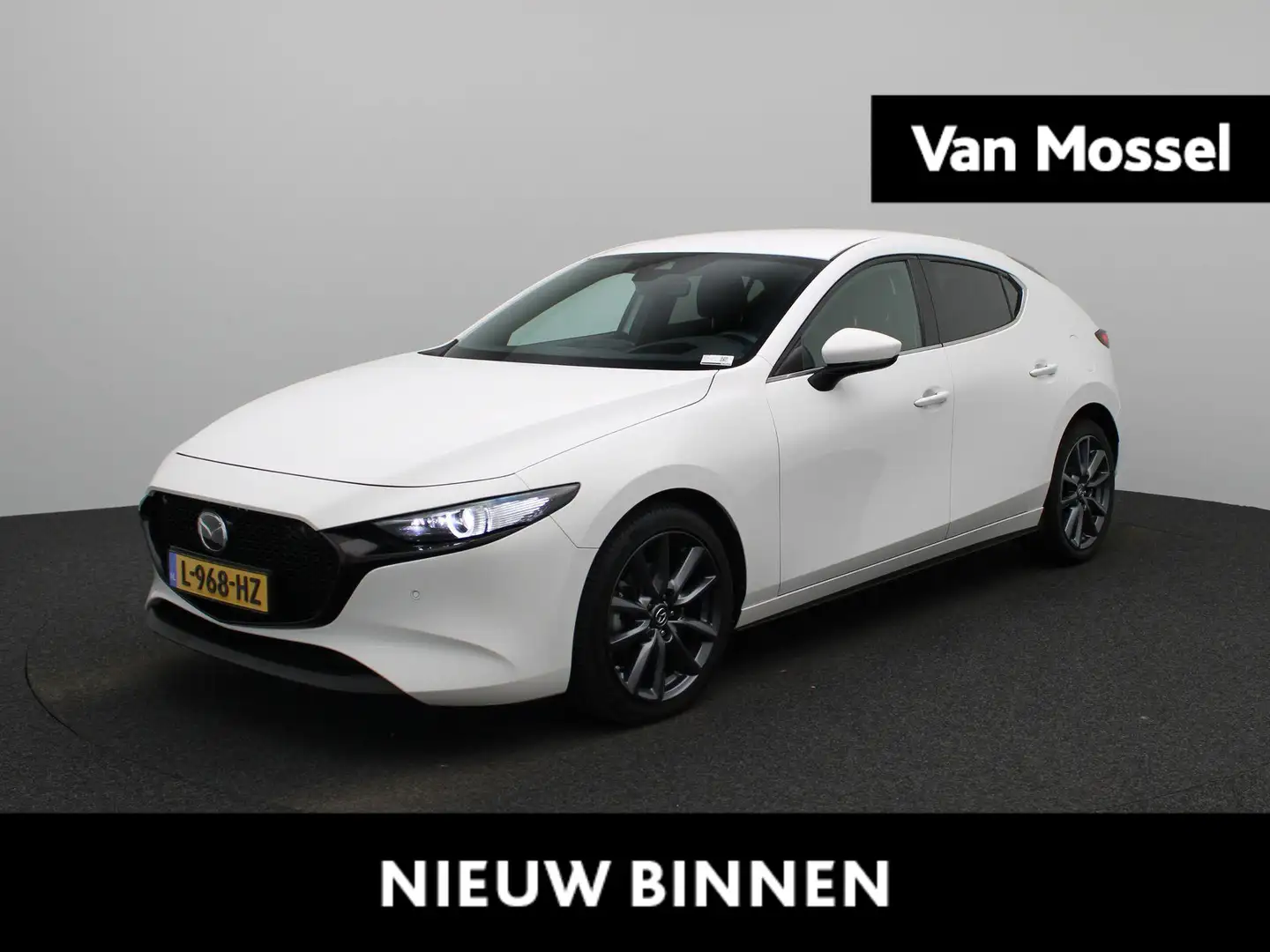 Mazda 3 2.0 e-SkyActiv-G M Hybrid 150 Sportive | ACHTERUIT Wit - 1