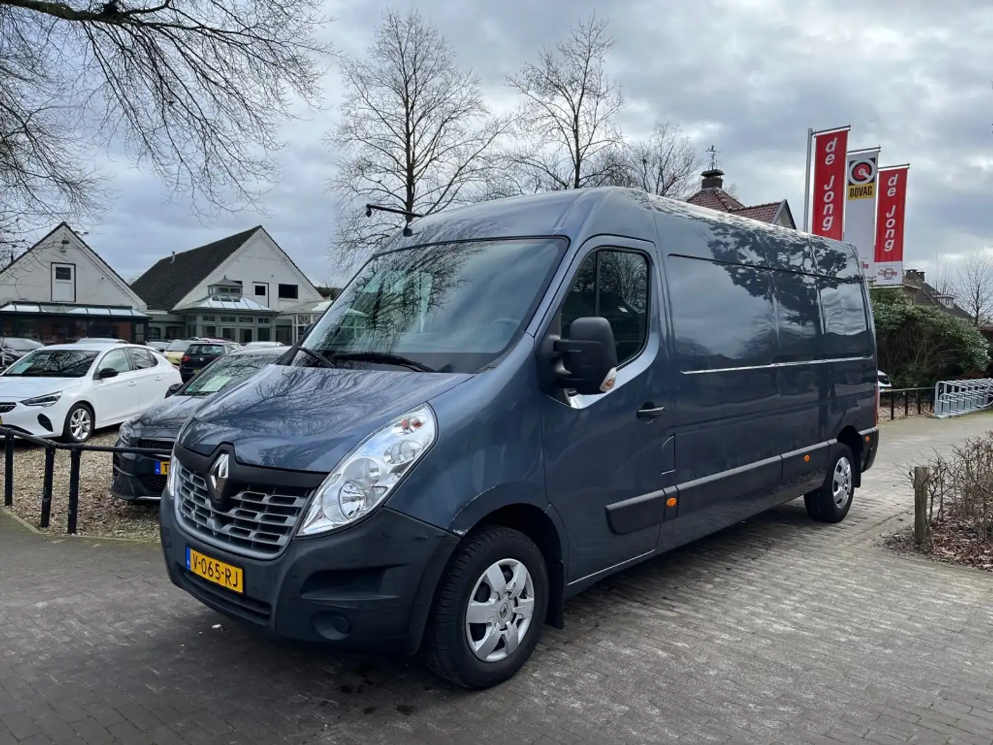 Renault Master T35 2.3 DCI L3H3 AUTOMAAT 3-PERSOONS / NAVI / CAME Grijs - 1