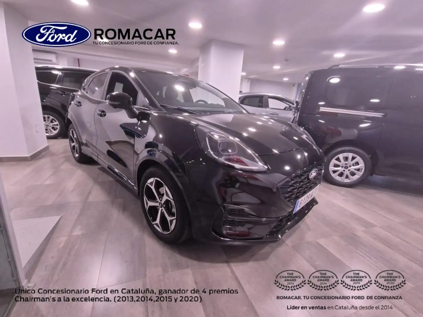 Ford Puma 1.0 EcoBoost MHEV ST-Line 125 Noir - 1