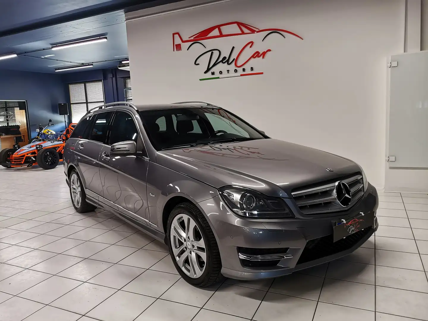 Mercedes-Benz C 200 W204 2011 SW cdi Avantgarde Neopatentati Grigio - 1