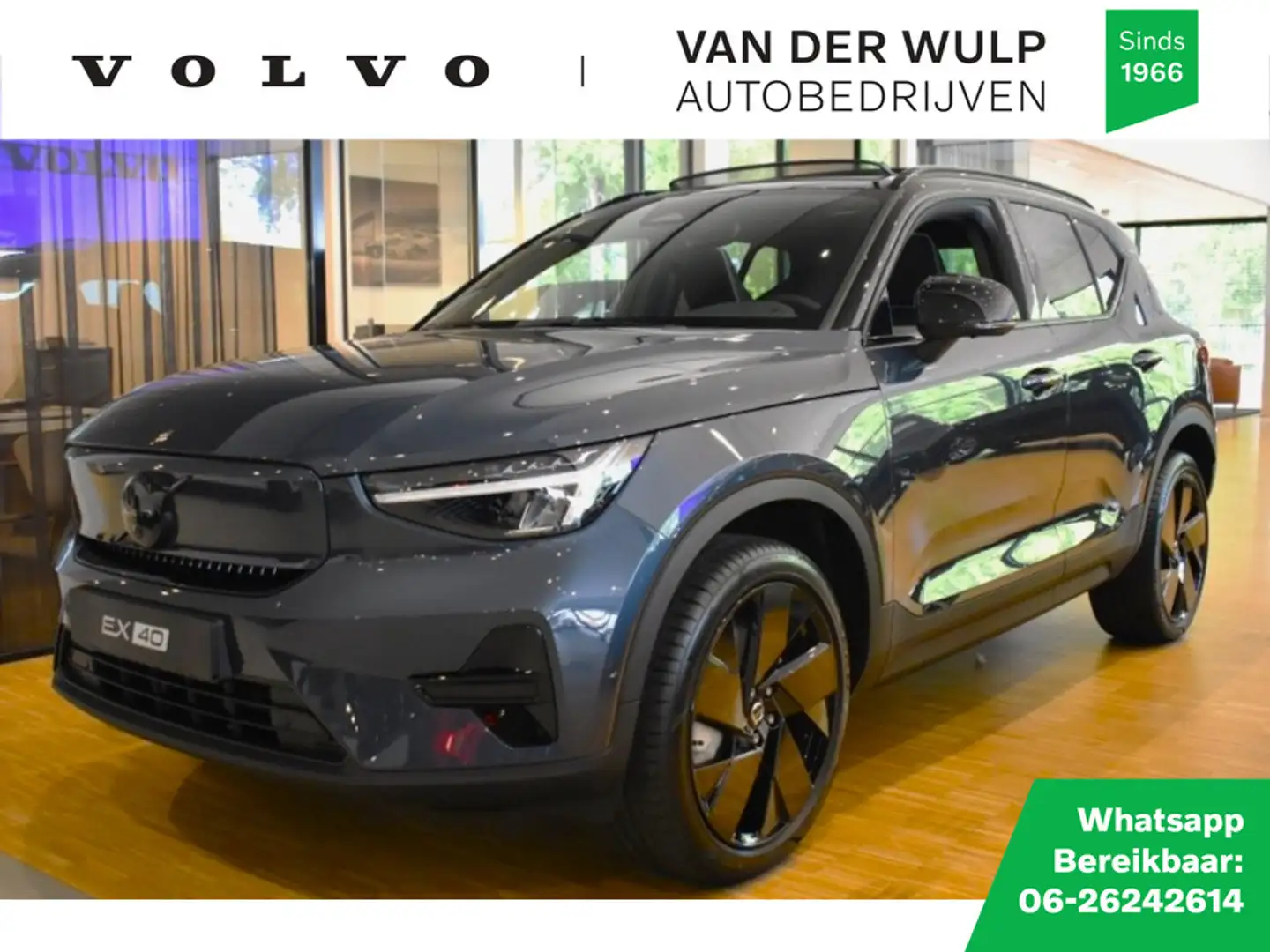 Volvo EX40 Twin Performance Ultra 442pk/82kWh | S/K Dak | Har Bleu - 1