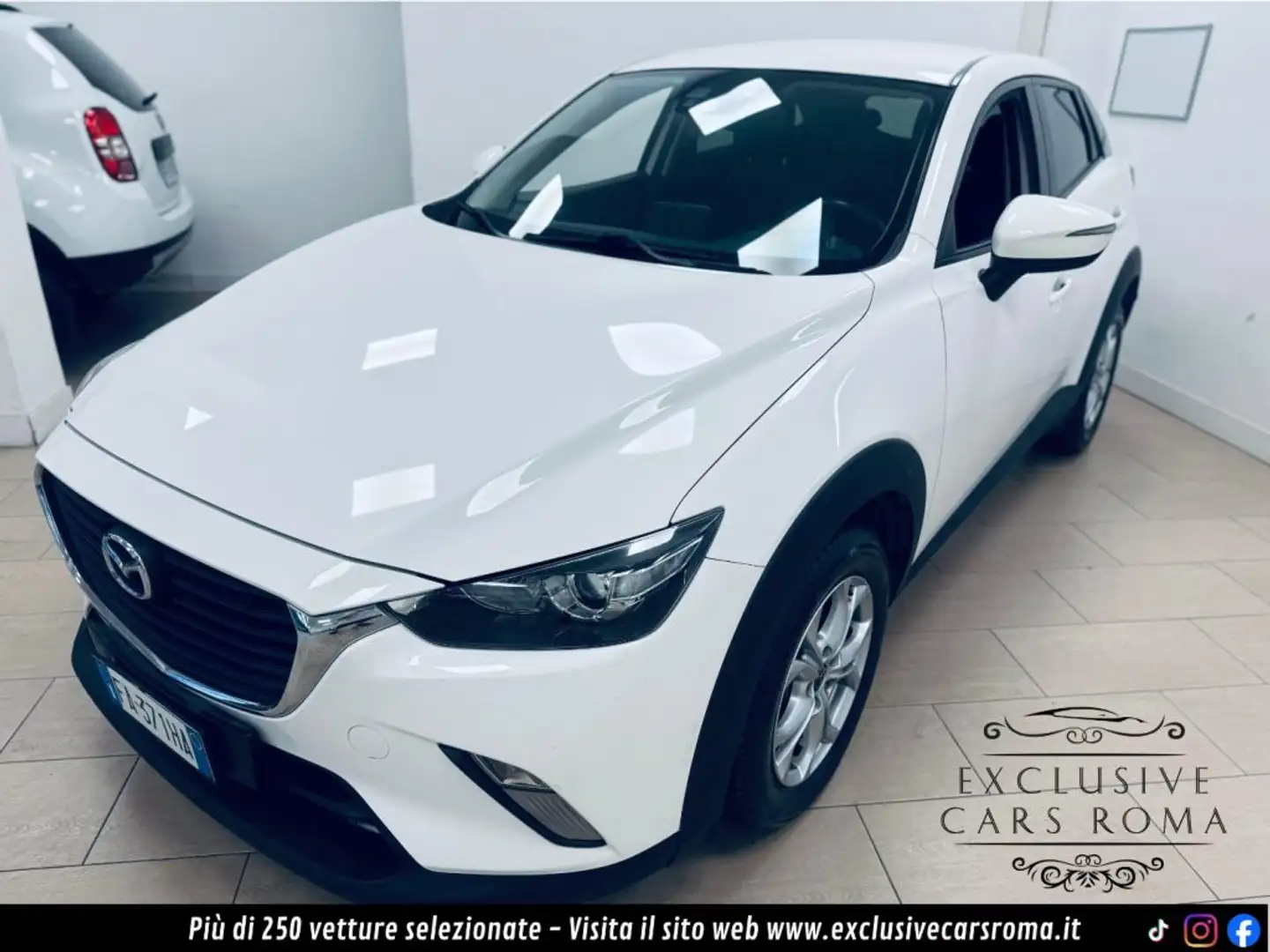 Mazda CX-3 1.5L Skyactiv-D Exceed - 138.000 Km - EURO6 Blanc - 1