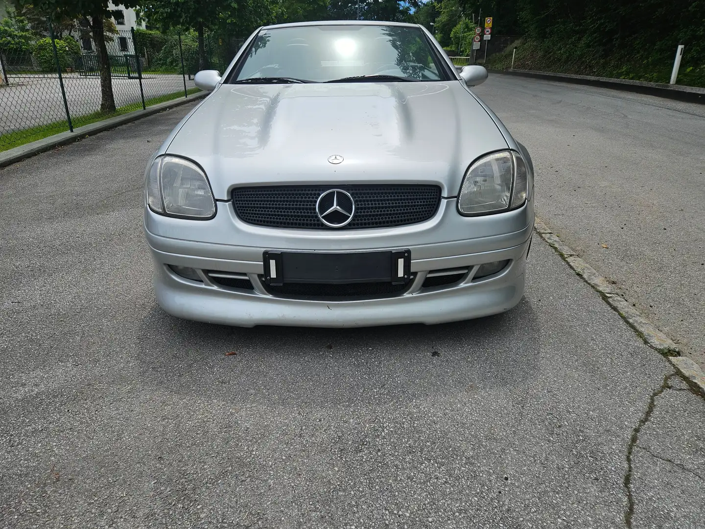 Mercedes-Benz SLK 200 Cabrio - Rieger Umbau Silber - 2