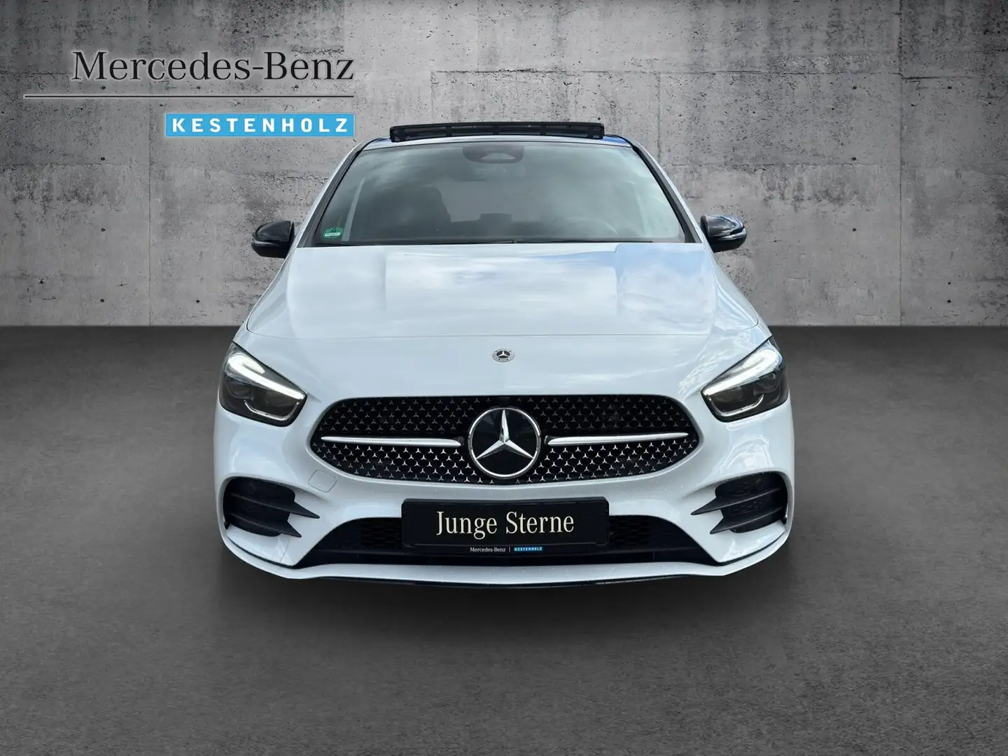 Mercedes-Benz B 200 B 200 AMG+NIGHT+PANO+KAMERA+KEYL+MLED+SPUR/BREMS Bianco - 2