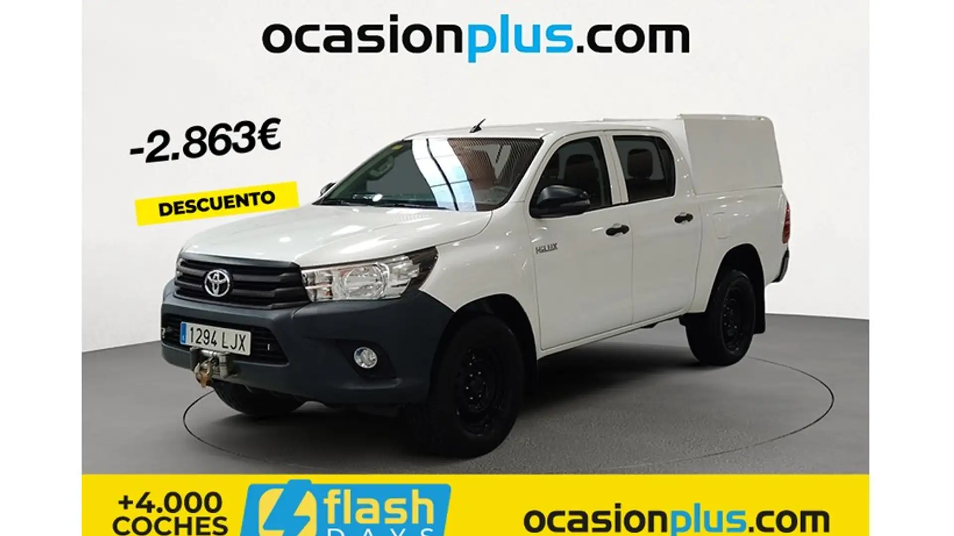 Toyota Hilux Cabina Doble GX Wit - 1