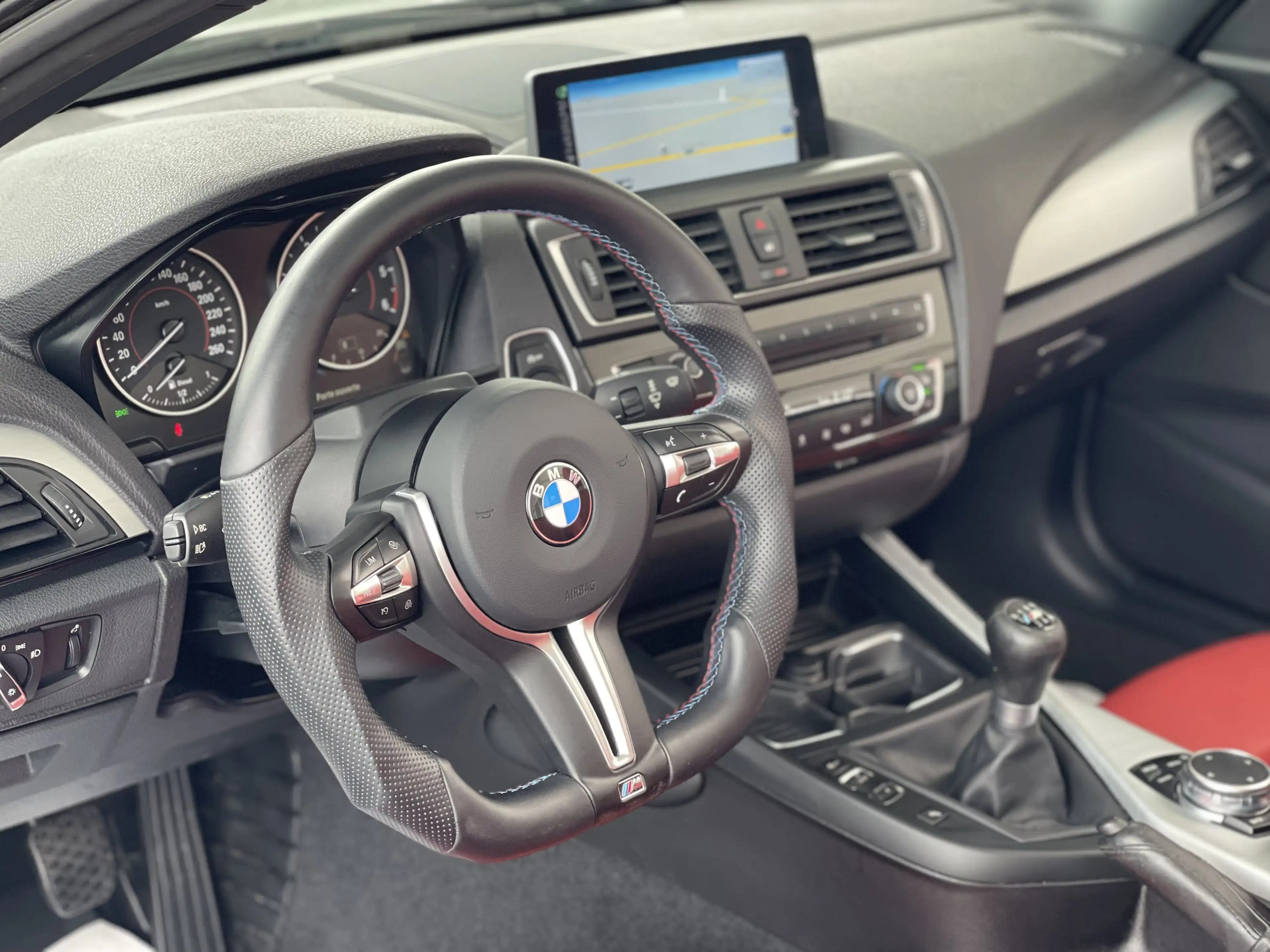 BMW 220 dA *** GARANTIE + PACK M + LED + CUIR + GPS *** — photo 12