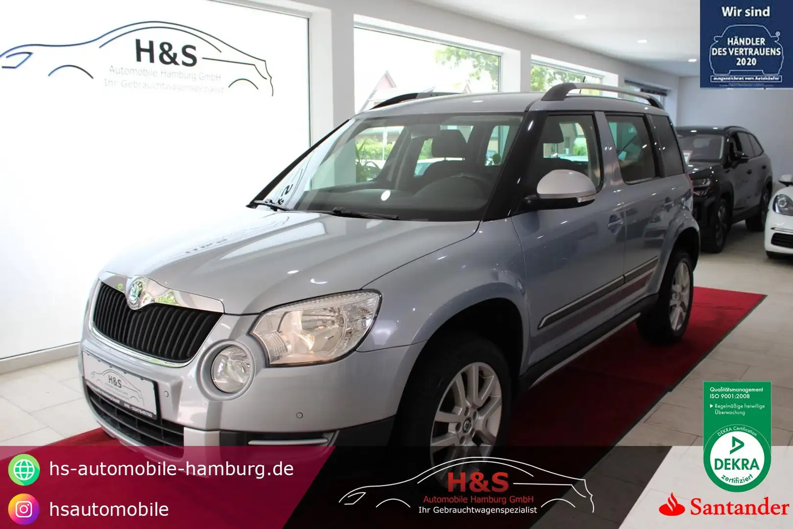 Skoda Yeti Experience Navi, Hand, Top Zustand Grau - 1