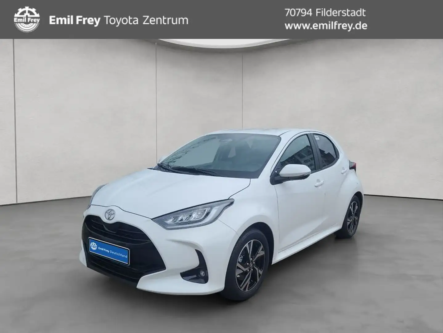 Toyota Yaris Hybrid 116 1.5 VVT-i Teamplayer Comfort Pake Blanco - 1