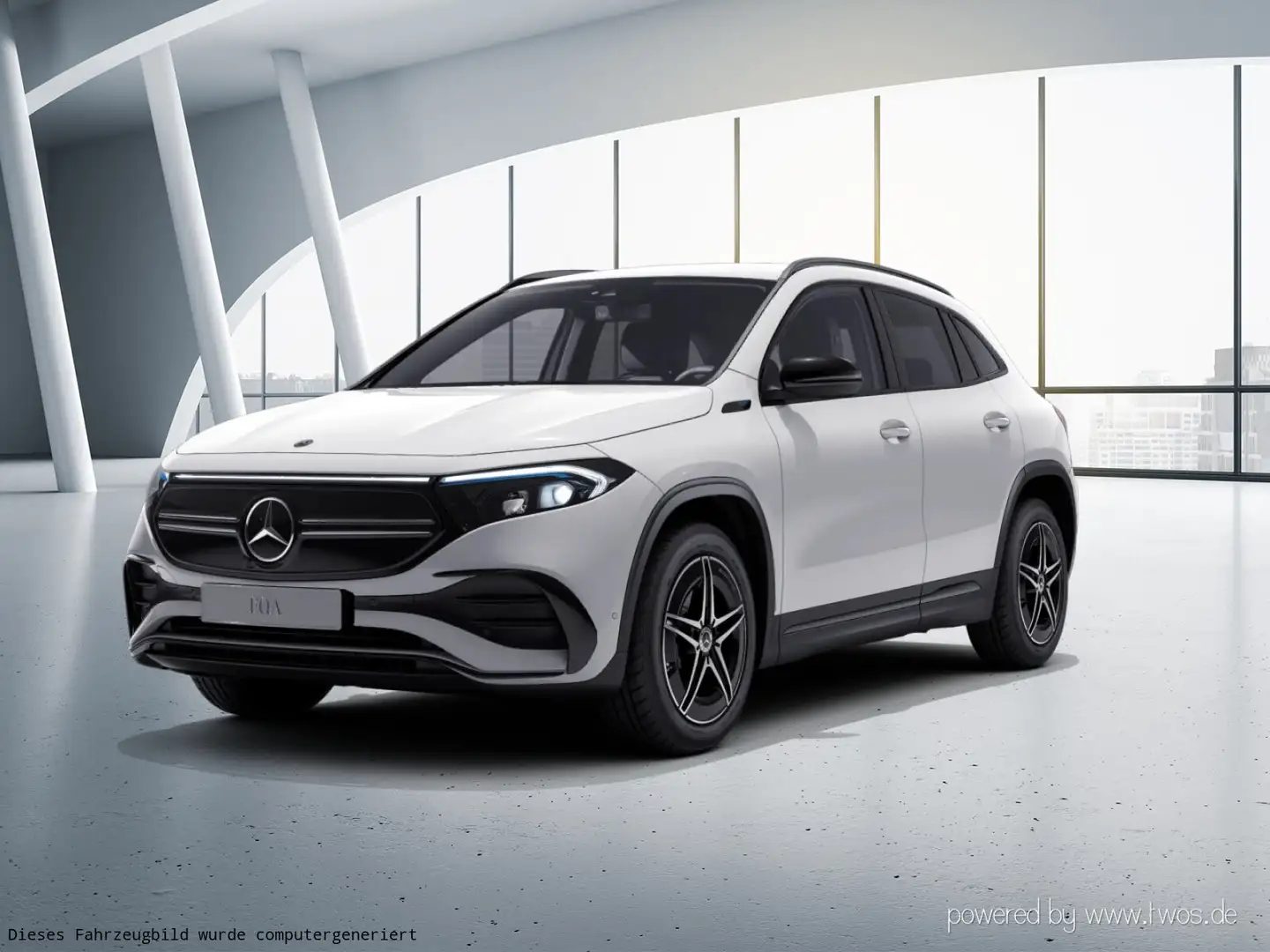 Mercedes-Benz EQA 250 EQA 250 AMG RüKam Nightpak Keyl-Go Spiegelpaket Weiß - 2