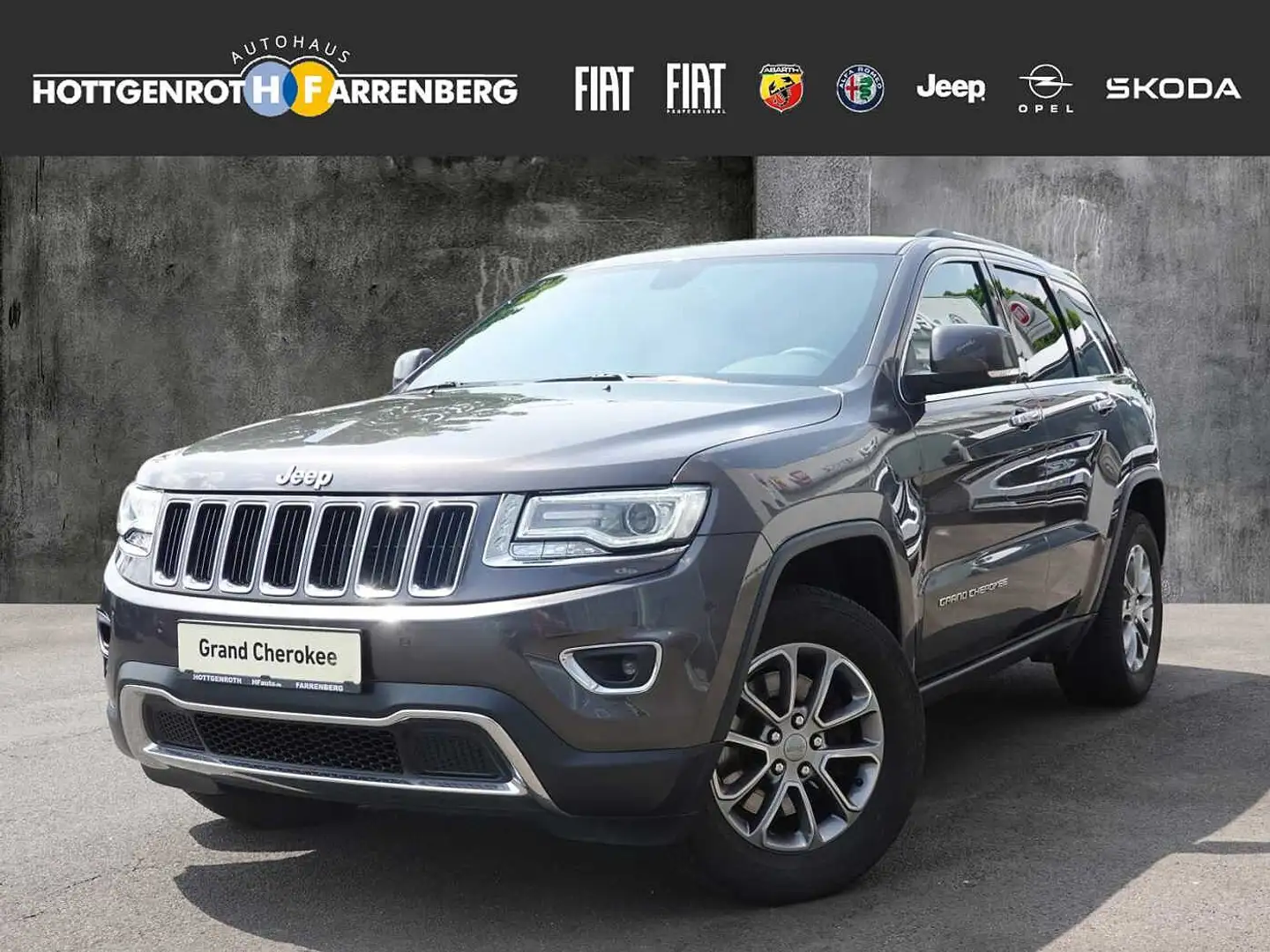 Jeep Grand Cherokee 3.0 V6 MultiJet Limited Grijs - 1