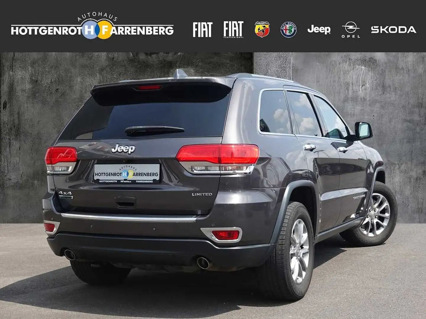 Jeep Grand Cherokee 3.0 V6 MultiJet Limited Grijs - 2