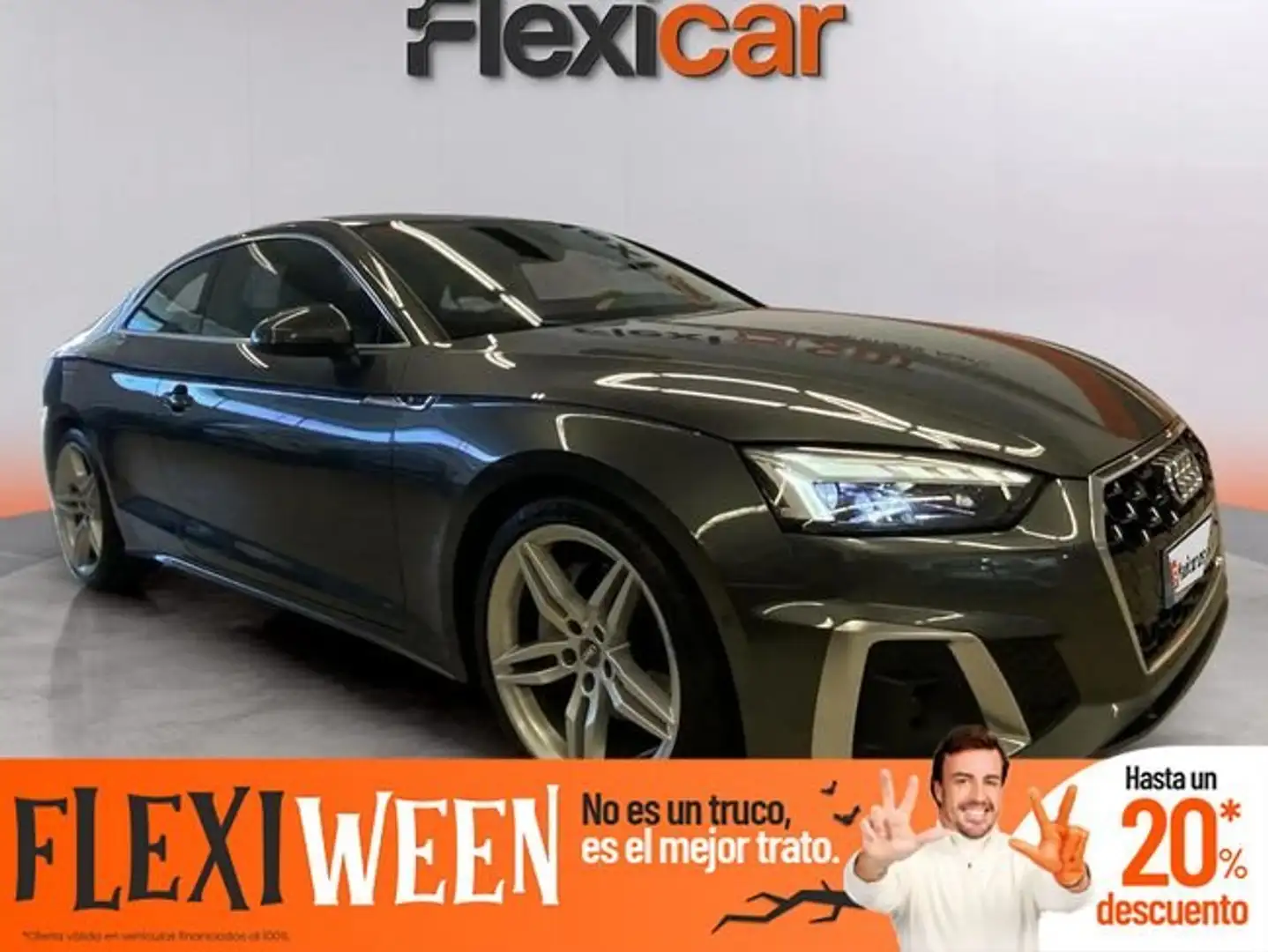 Audi A5 Coupé 40 TDI S tronic Grijs - 2