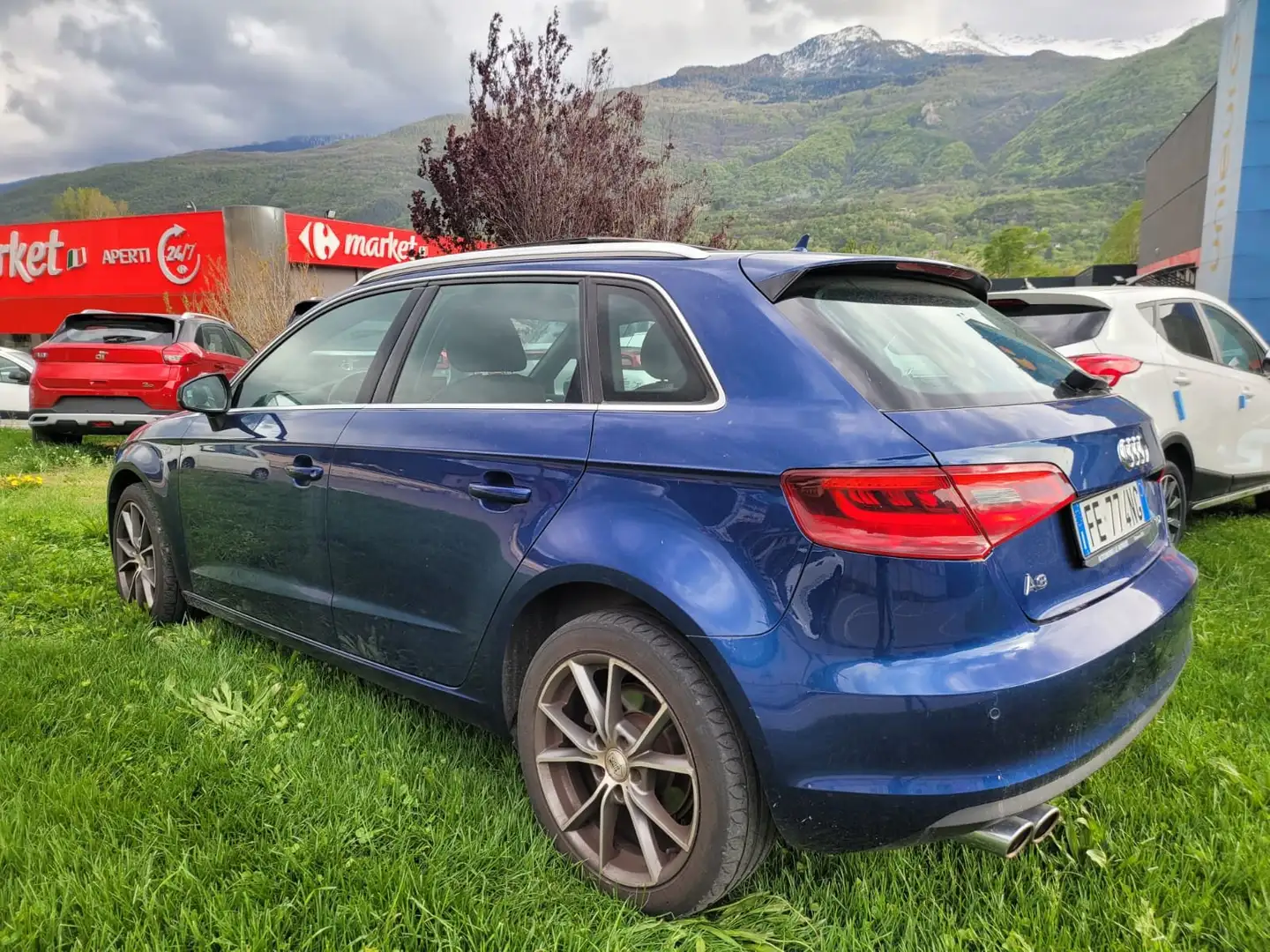 Audi A3 Sportback 2.0 tdi Ambition-TETTO PANORAMA-S LINE Azul - 2