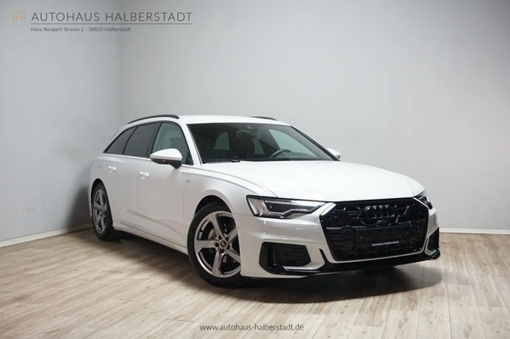 Audi A6 Avant 40 TDI quattro S-line Black/StHz Weiß - 1