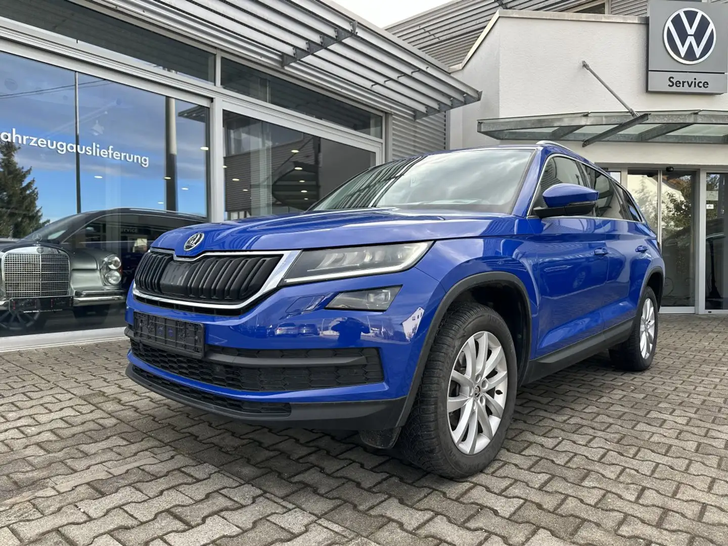 Skoda Kodiaq 2.0TDI 4x4 STYLE DSG*LED*NAVI*AHK*18-ZOLL Blau - 1