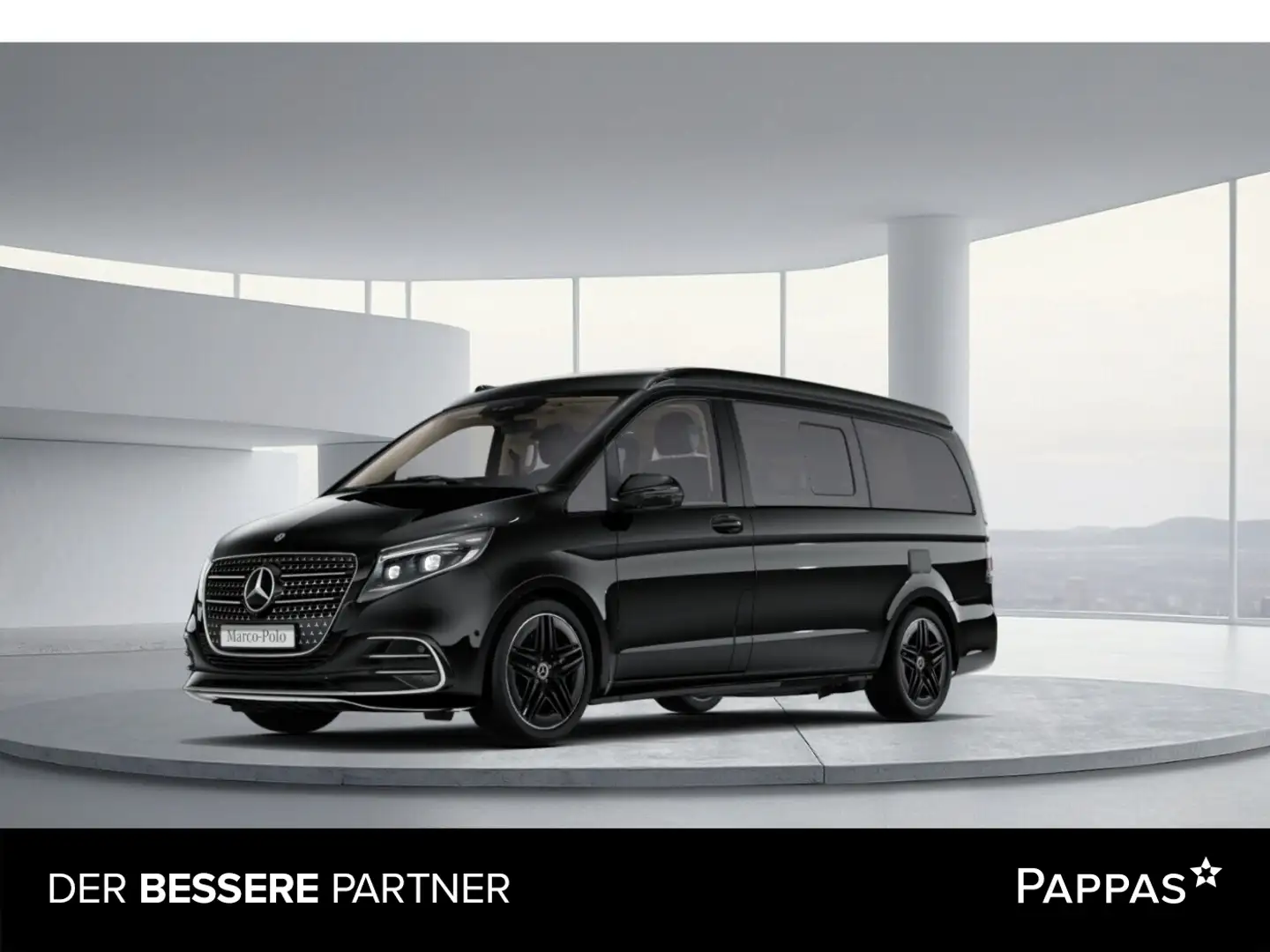 Mercedes-Benz Marco Polo 300 d 4MATIC Aut. AHK 2,5t Airm Distr Schwarz - 1