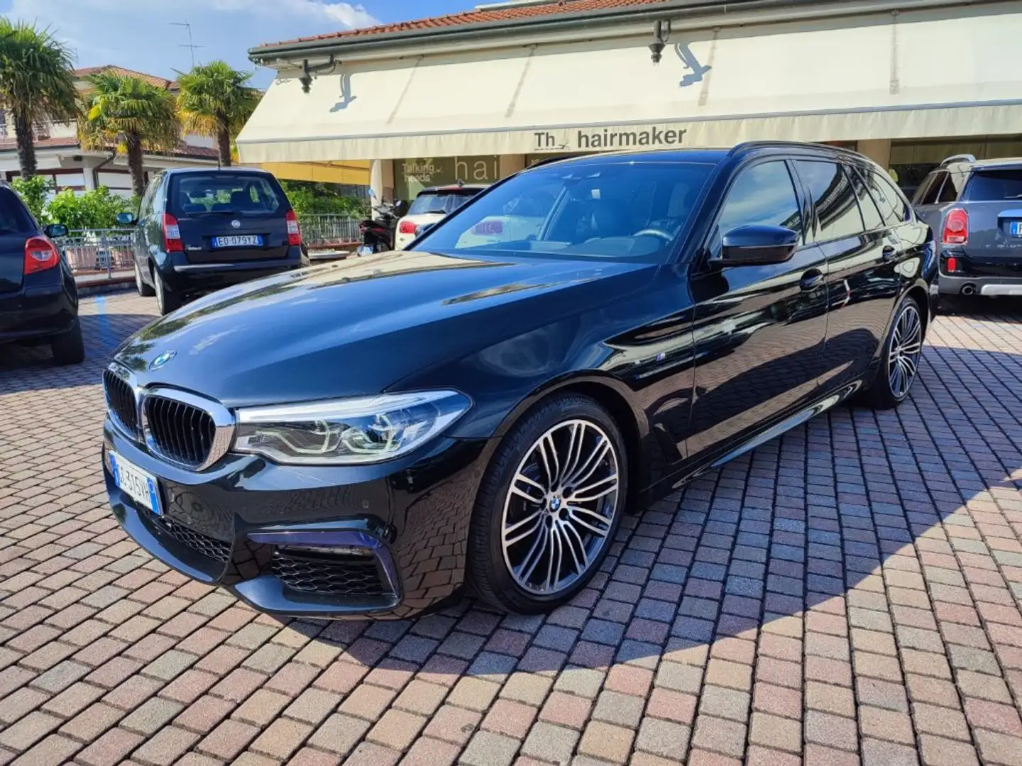 BMW 520 d 48V Touring Msport Nero - 2