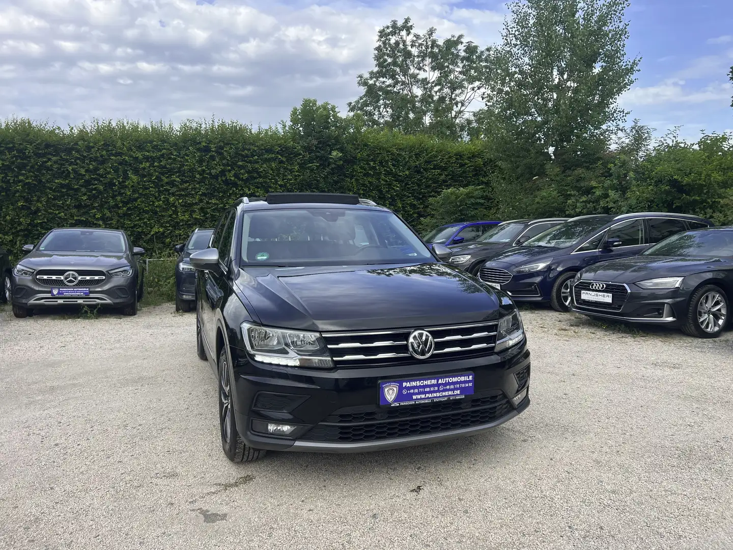 Volkswagen Tiguan Allspace Comfortline DSG AHK+PANORAMA-SD+ACTIVE-INFO+SPURA. Schwarz - 1