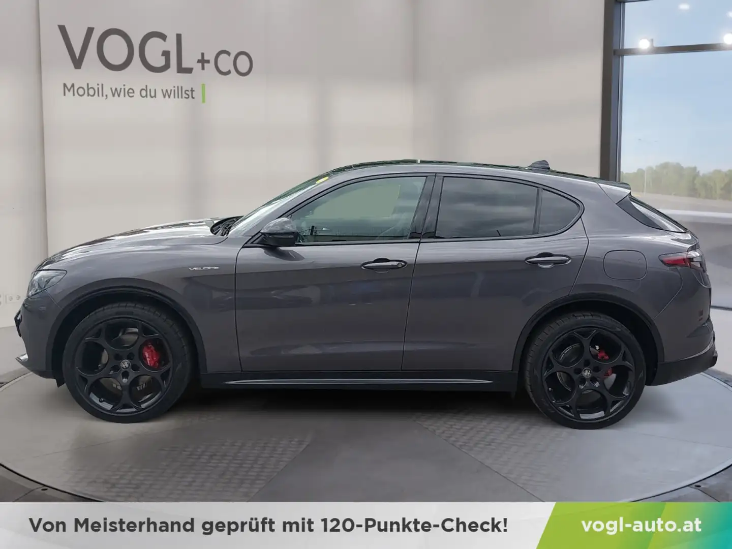 Alfa Romeo Stelvio Veloce 2,2 210PS Q4 Grau - 2