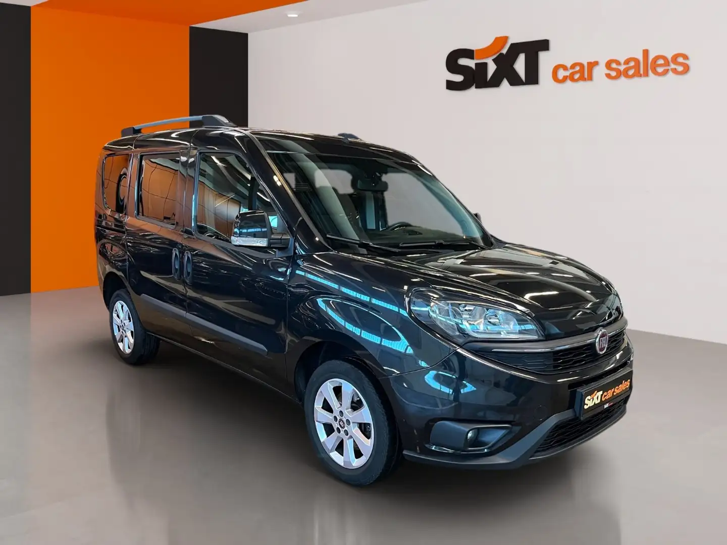 Fiat Doblo ò 1.4 16V T-Jet Lounge|PDC|Sitzhzg|Bluetooth Schwarz - 1