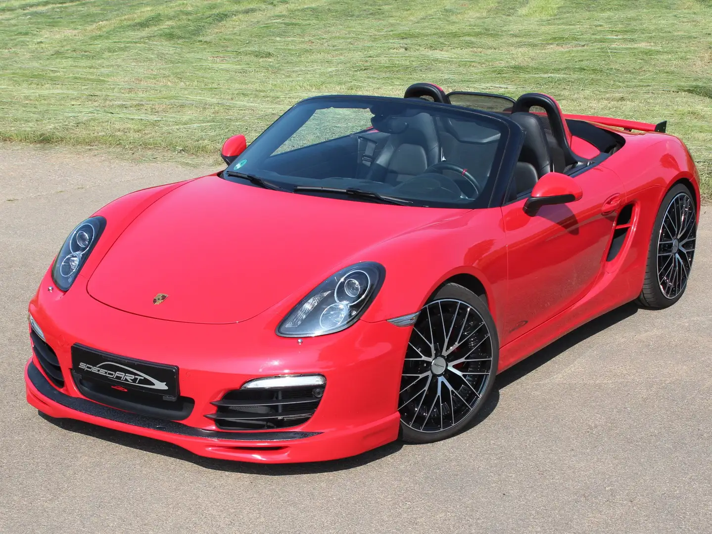 Porsche Boxster S 981: Spyder-Design, SAGA, 21", PDK, SCP,Scheckh. Rojo - 1